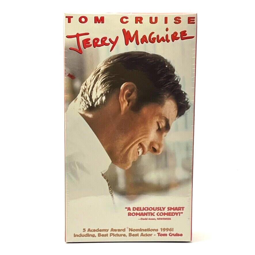 Designer Jerry Maguire VHS 1997 Tom Cruise Original RARE New Sealed Size ONE SIZE - 1 Thumbnail
