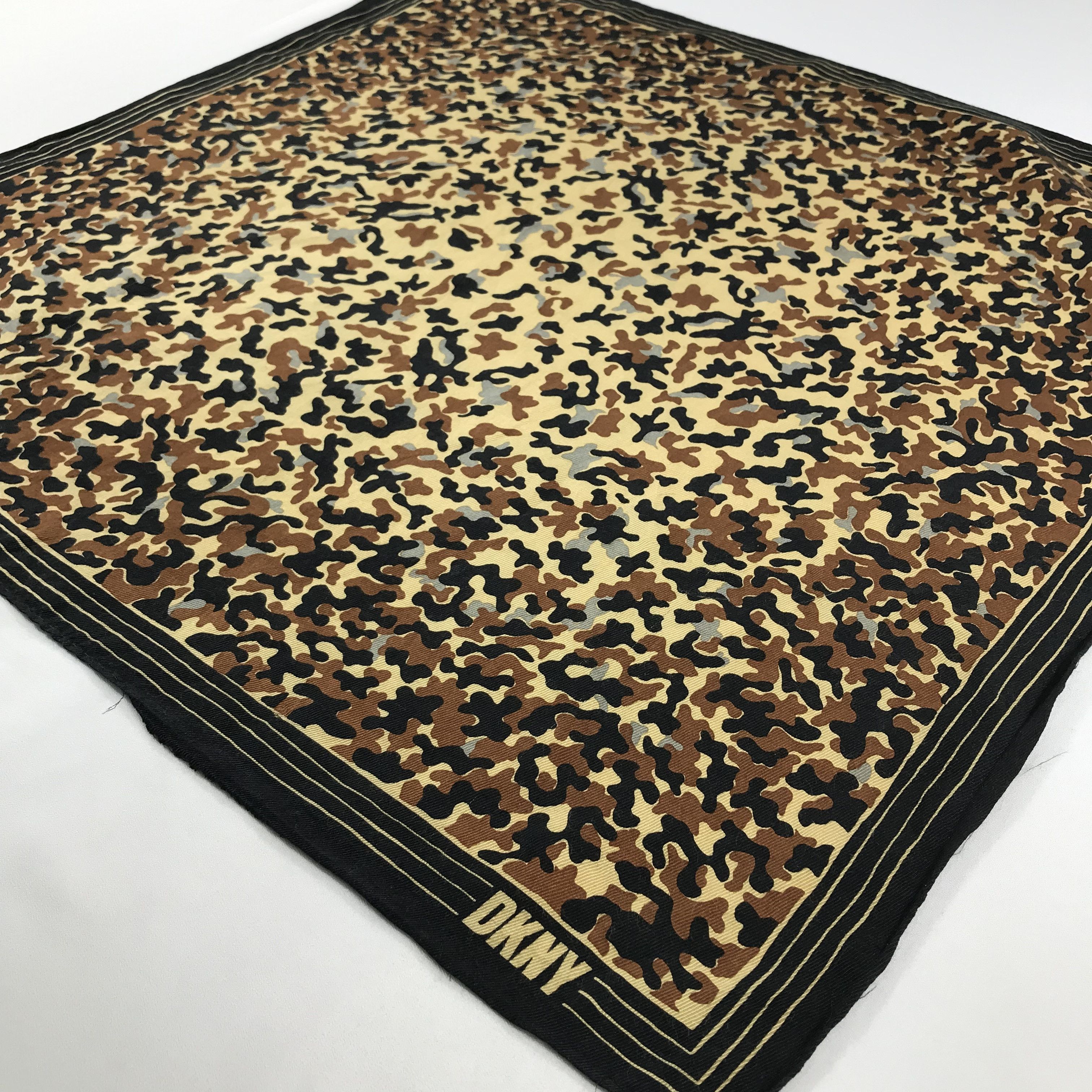 DKNY × Vintage DKNY Silk Scarf - S2474 Size ONE SIZE - 2 Thumbnail