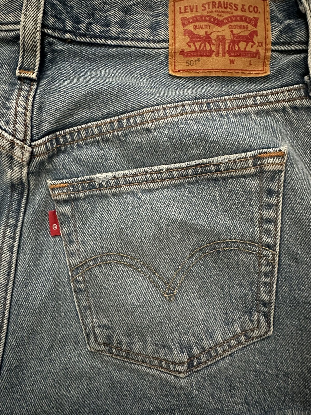 Levi's Womens levis shorts Size 28" / US 6 / IT 42 - 3 Thumbnail