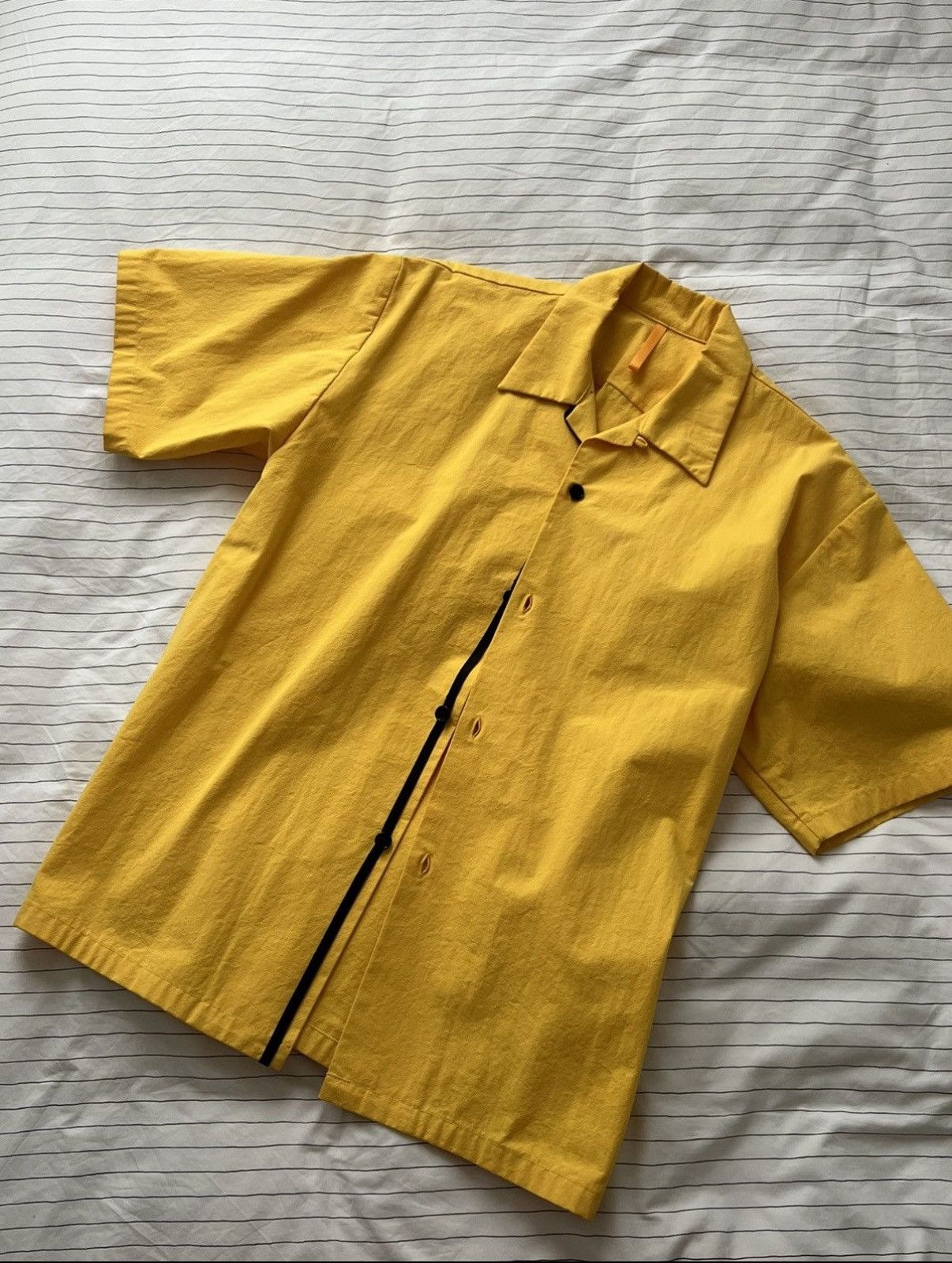 MAN-TLE MAN-TLE S6 short sleeve washed cotton shirt Size US M / EU 48-50 / 2 - 1 Thumbnail
