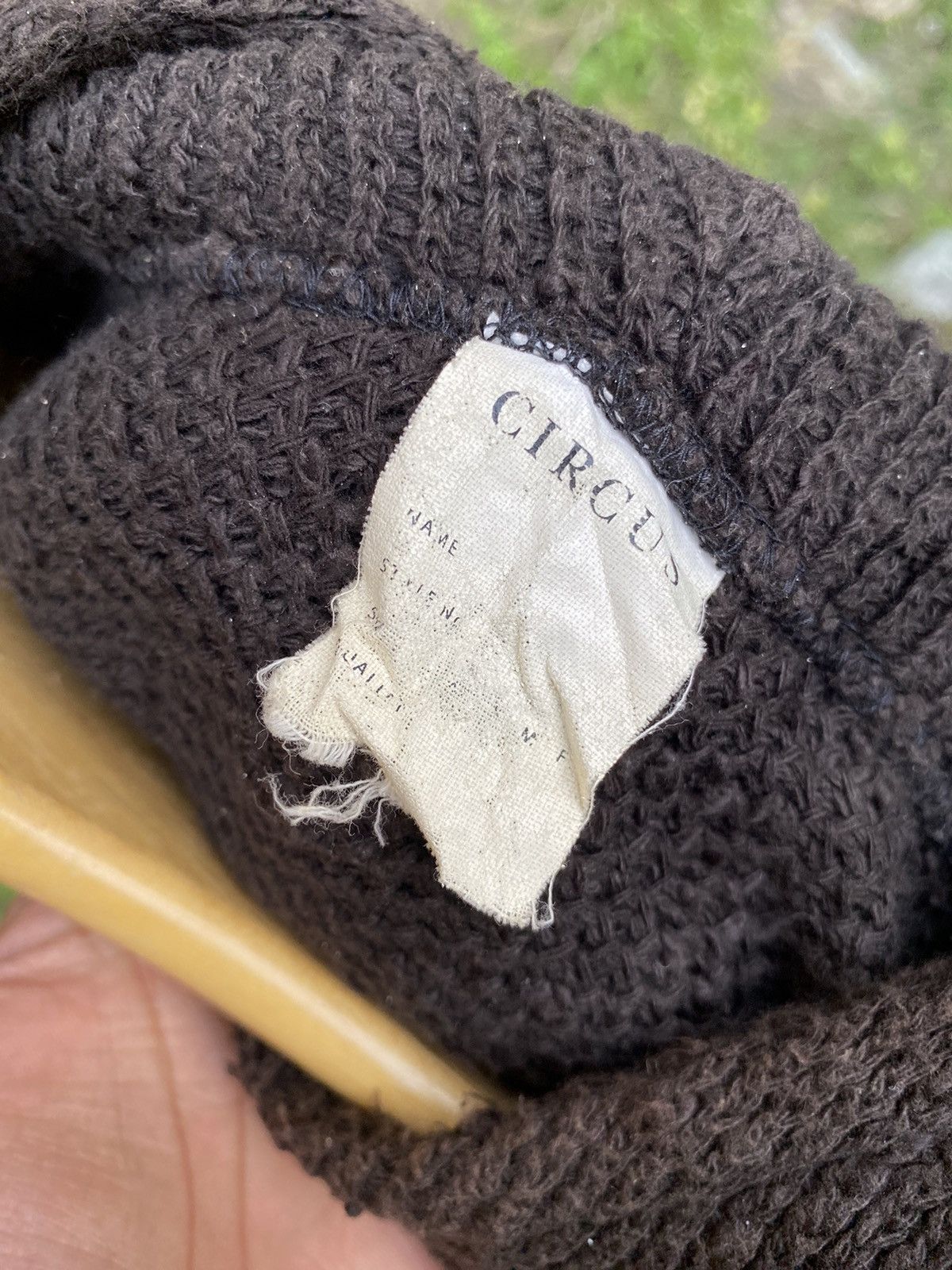 Other Vintage Circus distressed grunge knit hoodie LGB Styled Size US M / EU 48-50 / 2 - 7 Thumbnail
