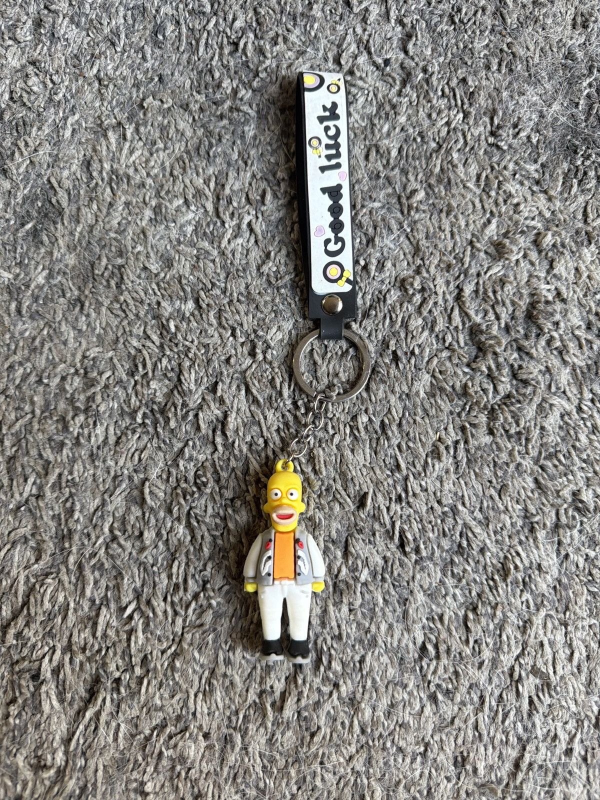 The Simpsons The Simpsons Homer Simpson Good Luck Keychain Size ONE SIZE - 1 Thumbnail