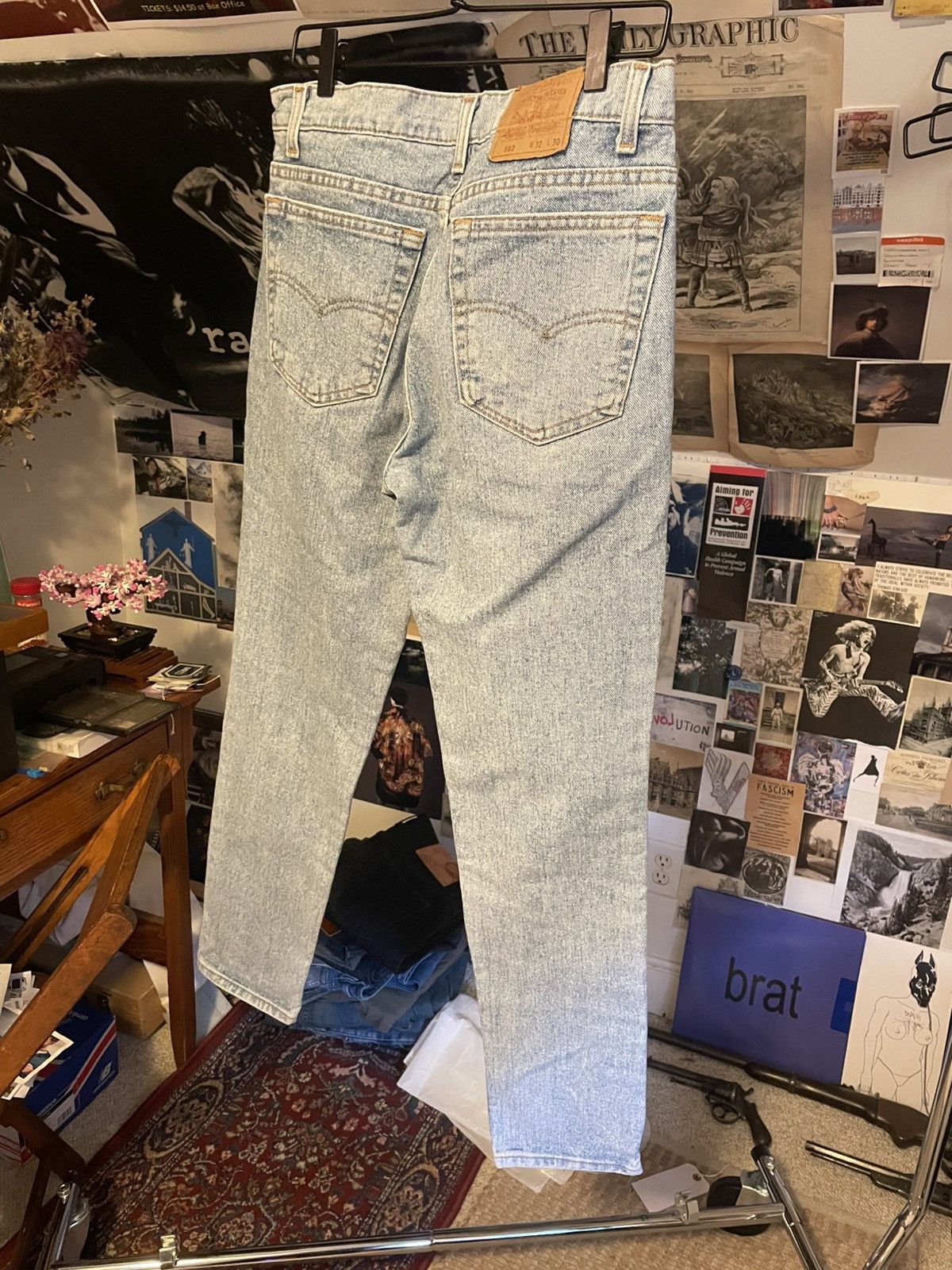 Levi's Vintage Clothing Vintage Levi’s 512 light stone wash Size US 32 / EU 48 - 3 Thumbnail