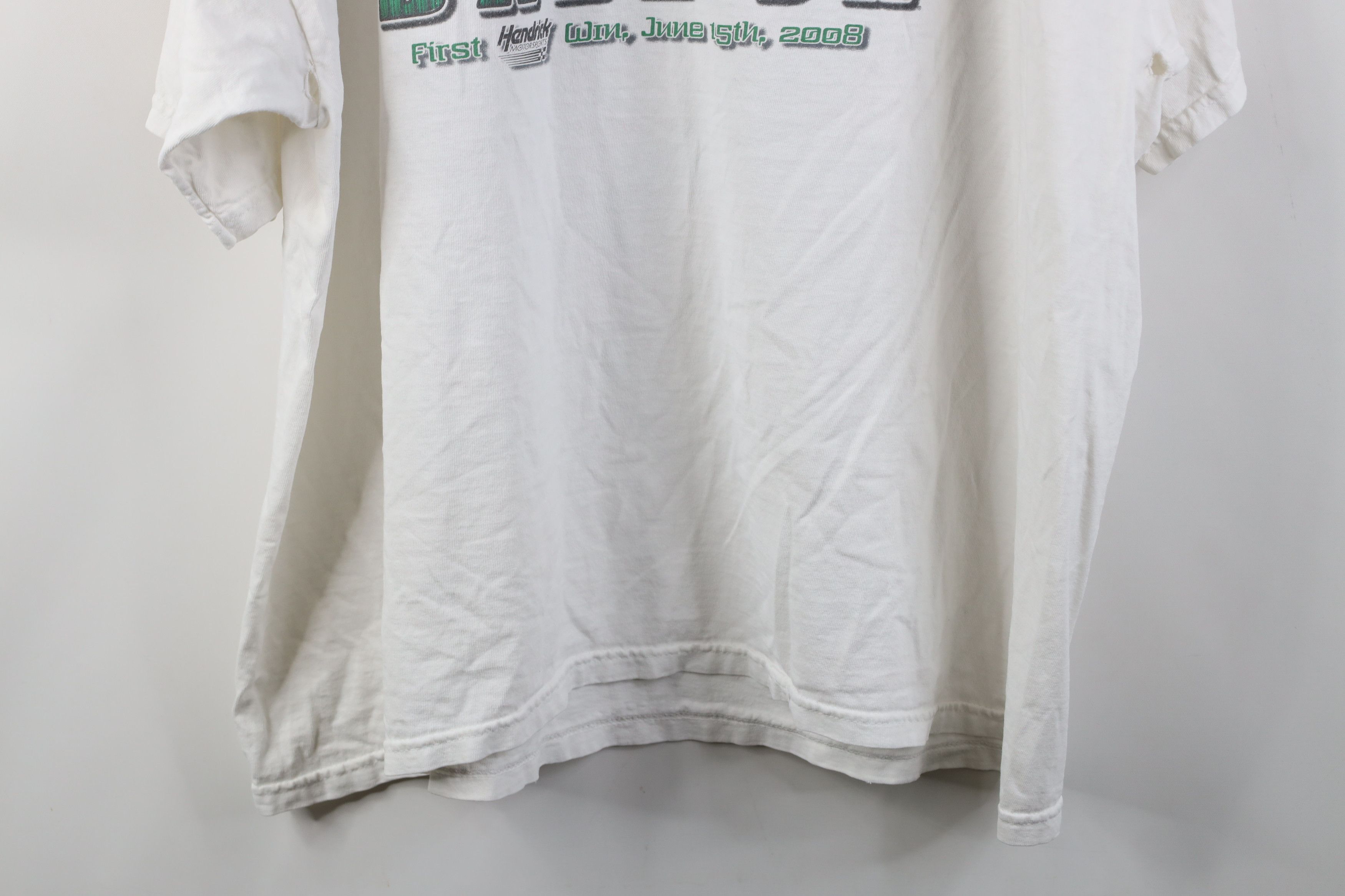 Vintage Vintage Y2K NASCAR Earnhardt Jr Amp Energy T-Shirt White Size US XXL / EU 58 / 5 - 17 Thumbnail
