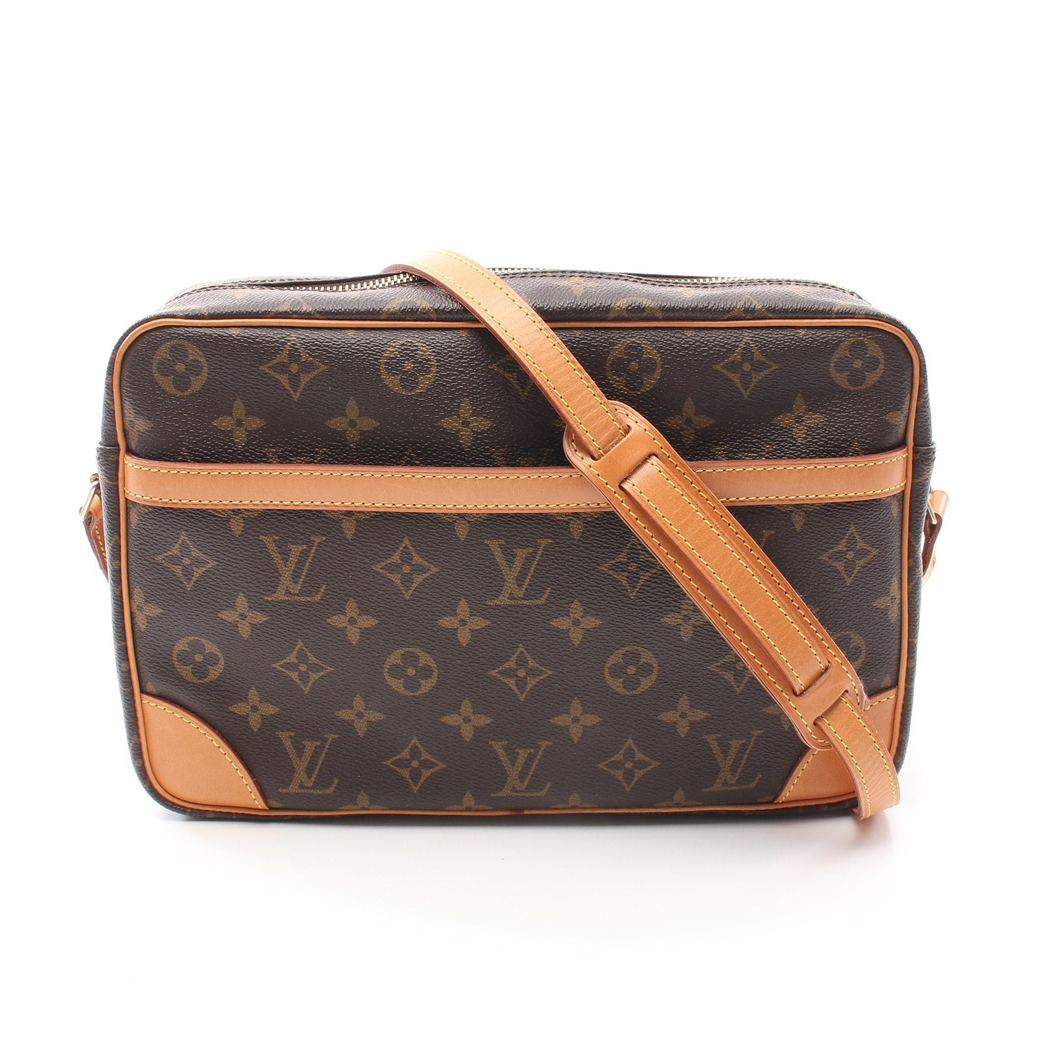 Louis Vuitton Louis Vuitton Trocadero 30 Monogram Shoulder Bag Leather Brown Size ONE SIZE - 1 Thumbnail