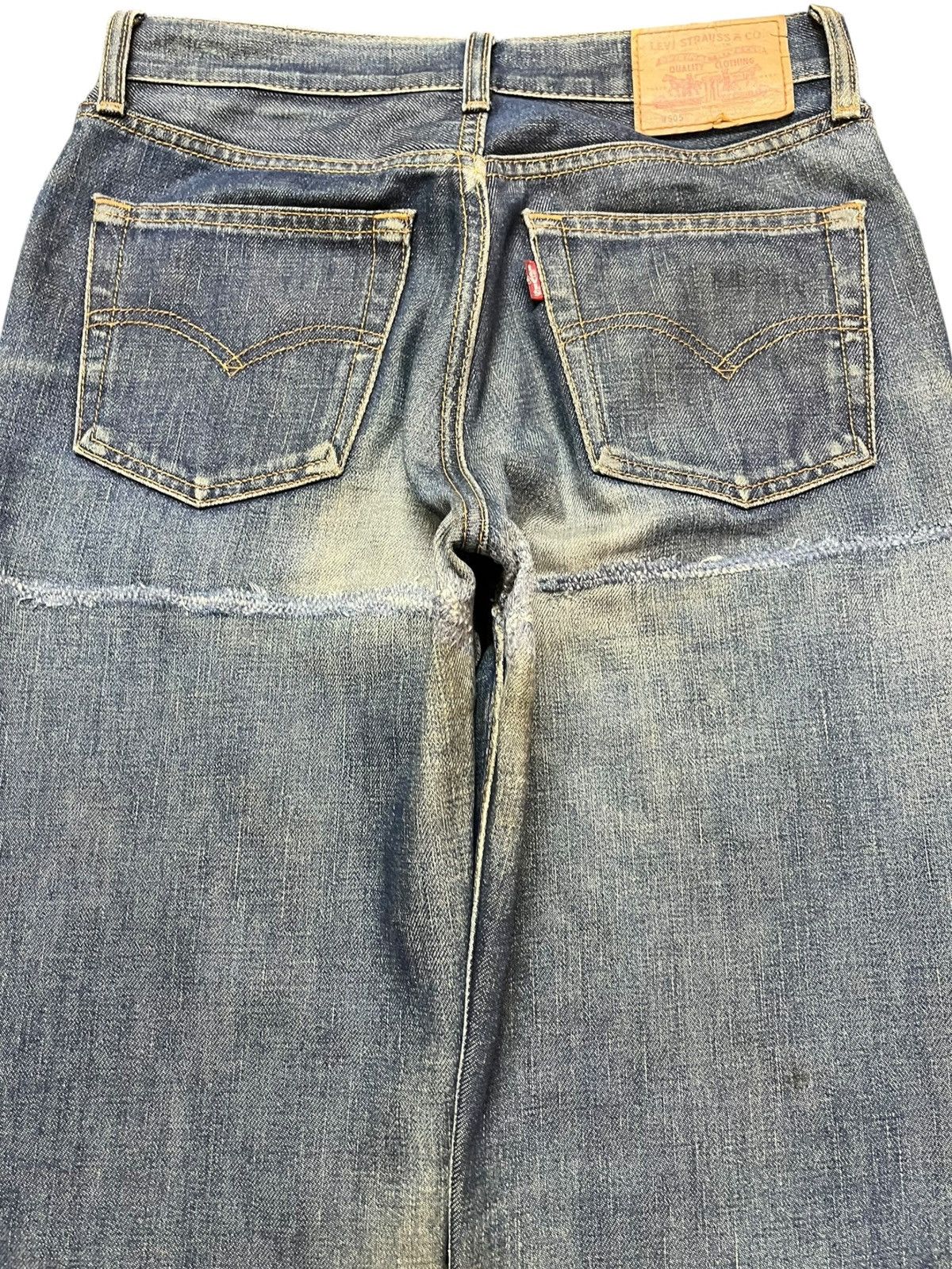 Levi's Vintage Clothing Vintage Levi’s W505 Reconstructed Mudwash Denim Size US 28 / EU 44 - 6 Thumbnail