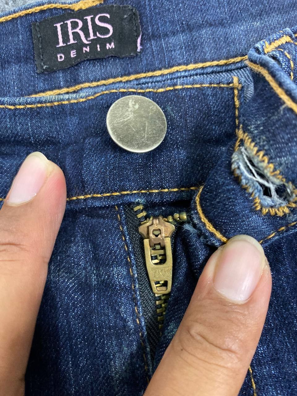 Other iris canada skinny denim nice design Size 30" / US 8 / IT 44 - 8 Thumbnail