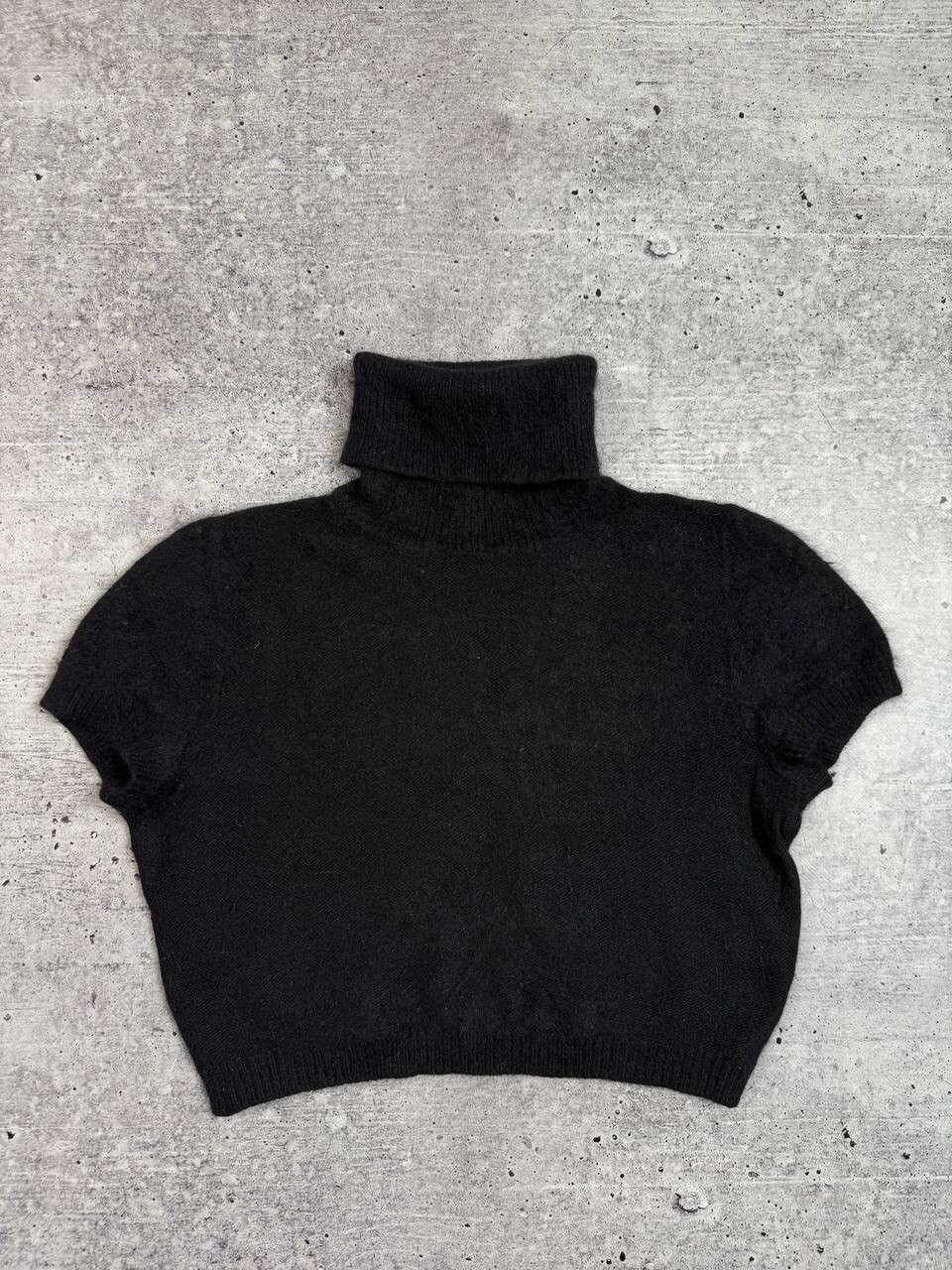RED Valentino Vintage Red Valentino Turtleneck Fuzzy Mohair Sweater Y2K Size S / US 4 / IT 40 - 1 Thumbnail