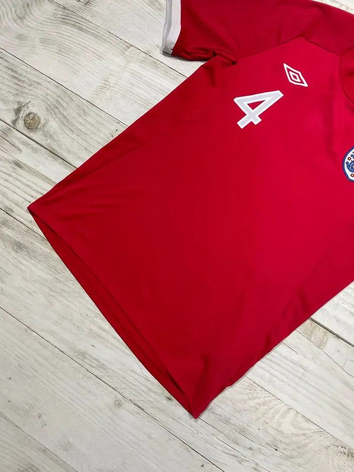 Umbro Umbro England 2010 2012 Away Gerrard #4 Shirt Soccer Jersey Size US S / EU 44-46 / 1 - 4 Thumbnail