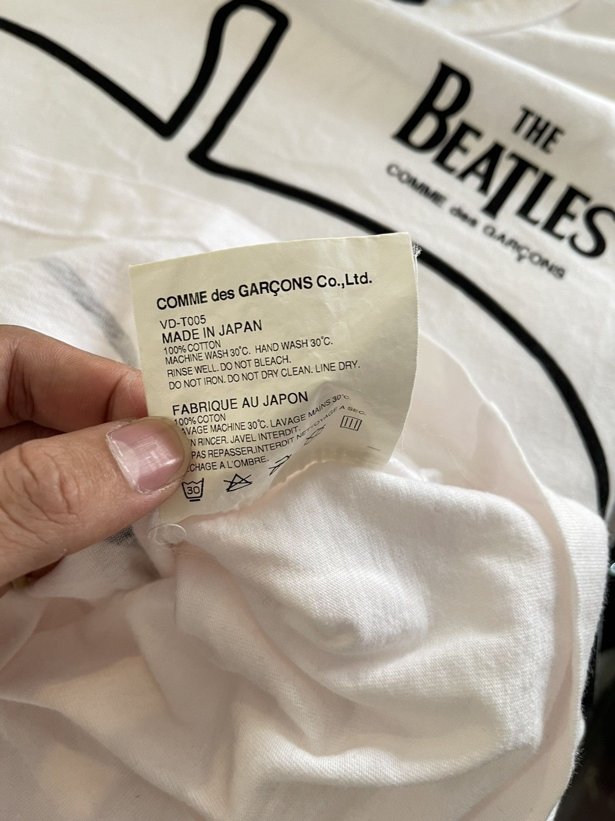 Comme des Garcons VINTAGE THE BEATLES X COMME DES GARCONS STITCH Size US S / EU 44-46 / 1 - 5 Thumbnail