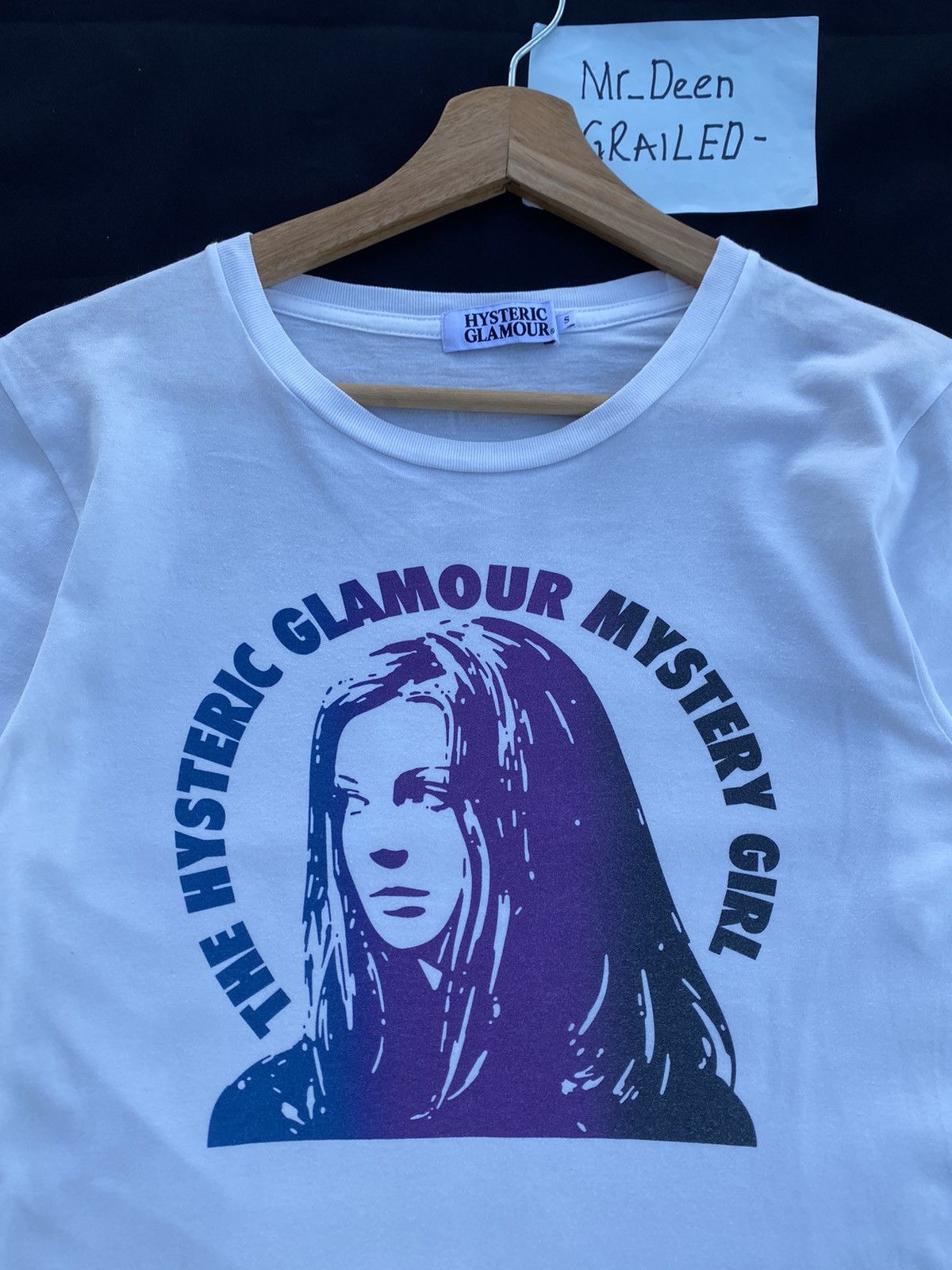 Hysteric Glamour Rare Hysteric Glamour Mystery Girl Tshirt Size US S / EU 44-46 / 1 - 6 Thumbnail