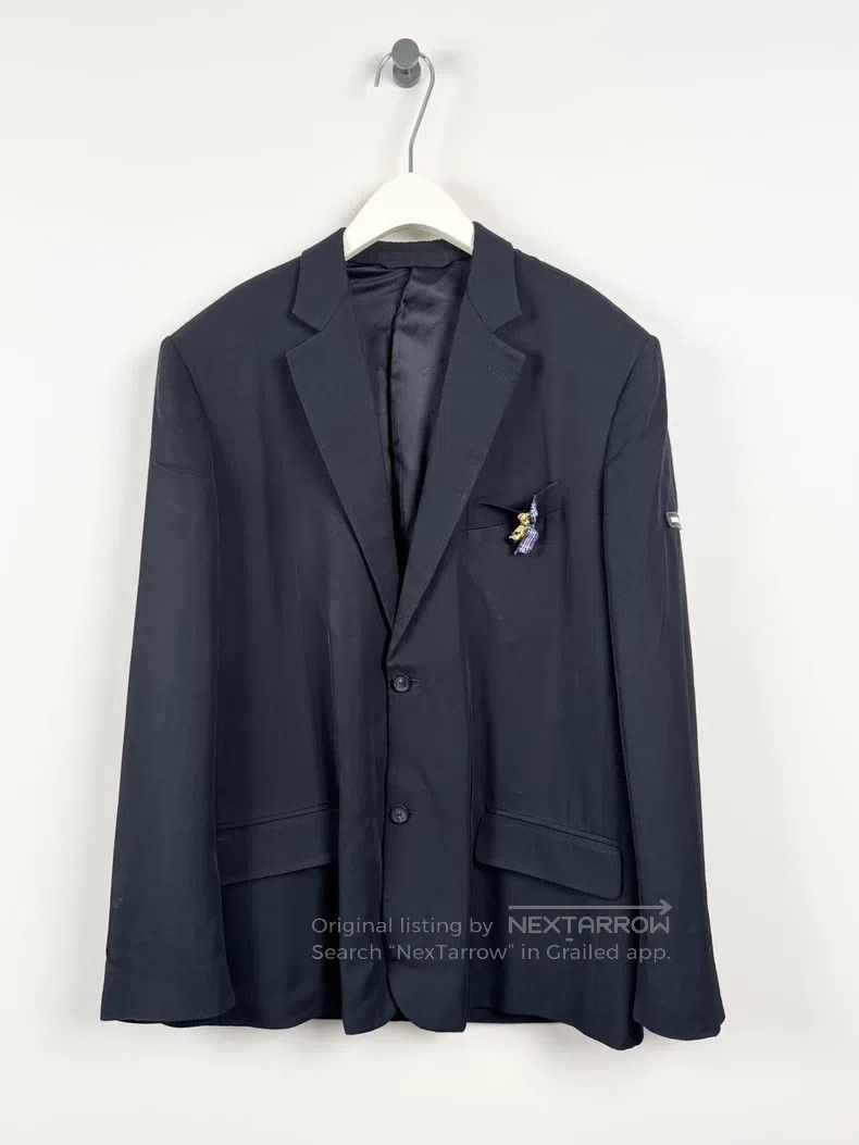 Balenciaga Sleeve badge blazer