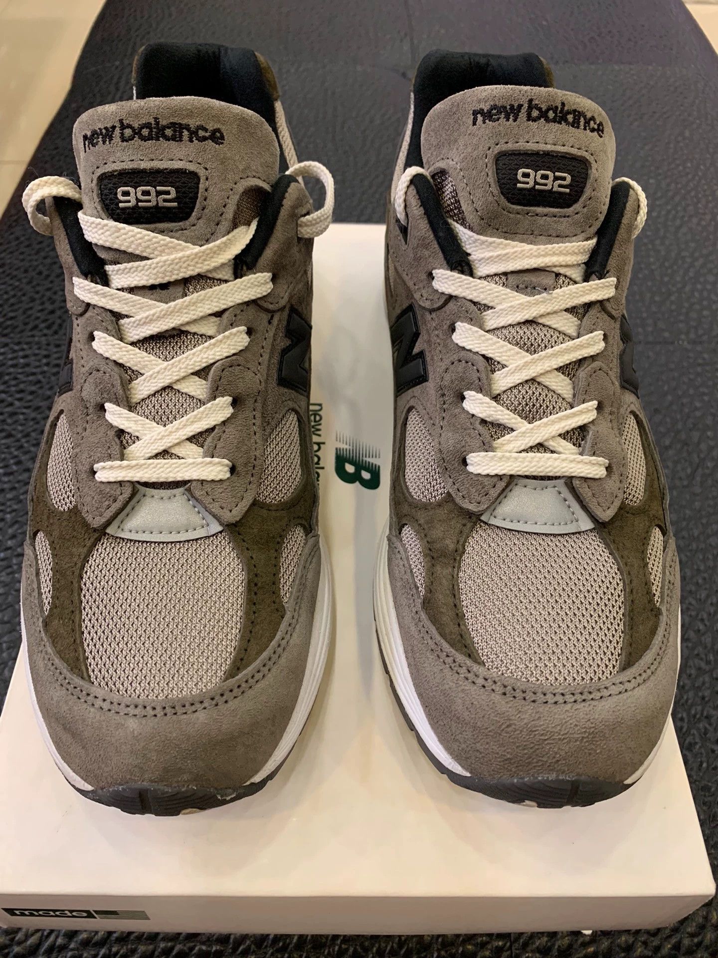 JJJJound JJJJound × New Balance 992 Suede Low Top Running Shoes 44 Size US 11 / EU 44 - 1 Thumbnail