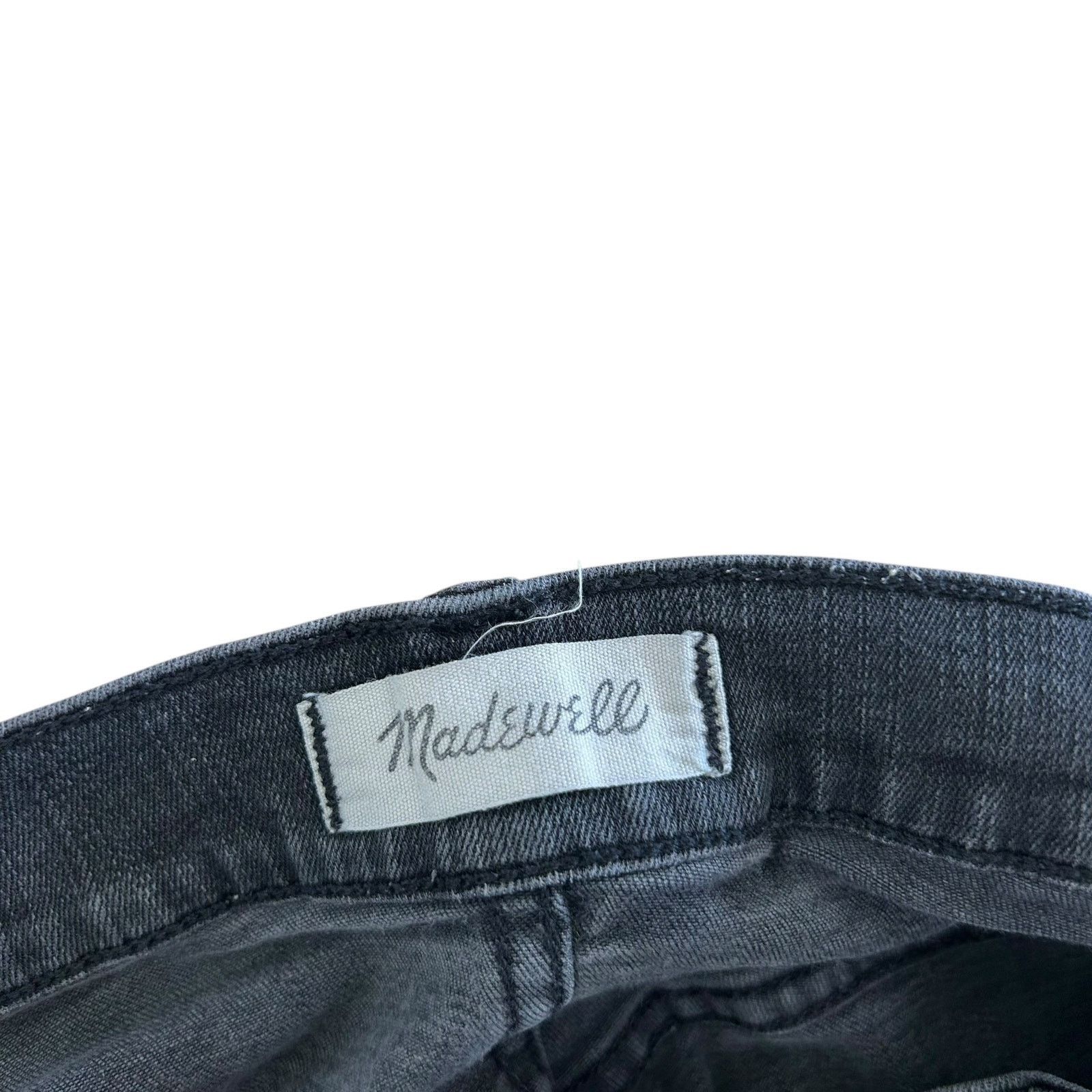 Madewell Madewell Black 9" High Rise Skinny Jeans Sz 31 Size 31" - 2 Thumbnail