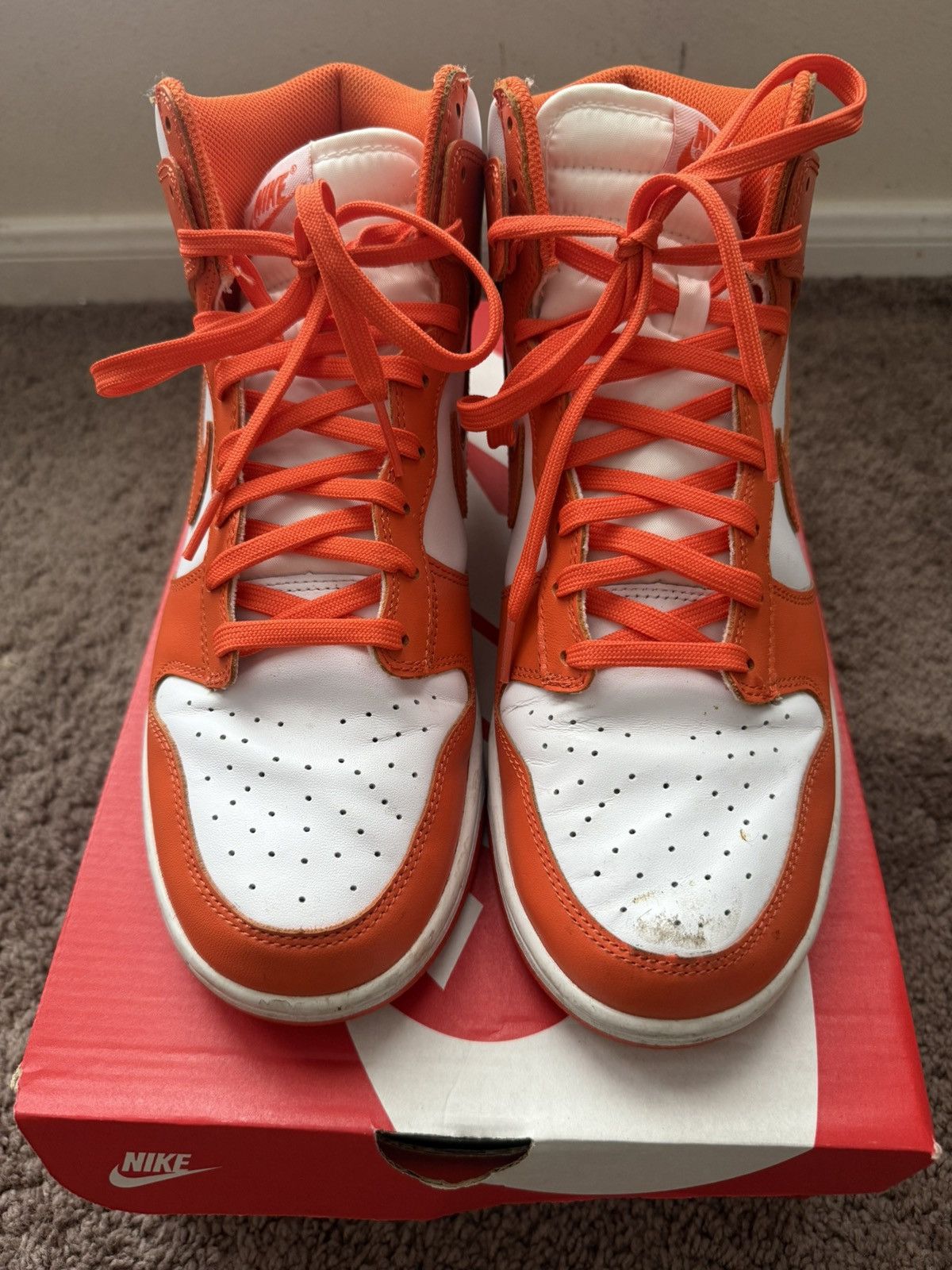 Nike Nike Dunk High (Syracuse) 2021 Size US 10 / EU 43 - 5 Thumbnail