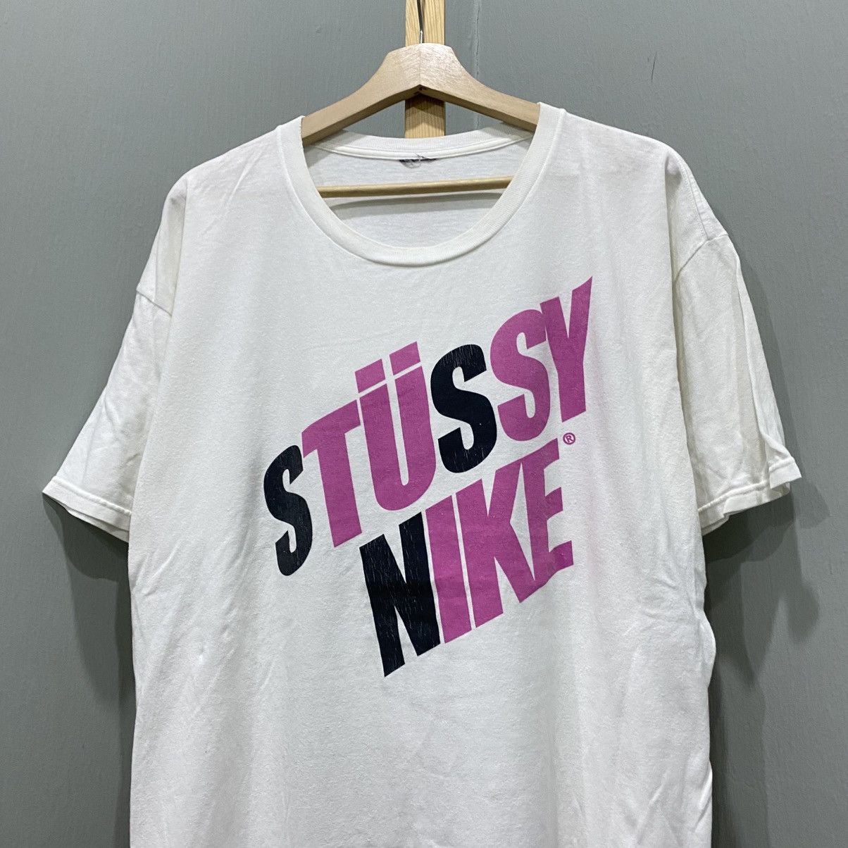 Nike × Stussy Vintage Stussy x Nike S&S Off Mountain Collection 2012 Tee Size US XL / EU 56 / 4 - 3 Thumbnail