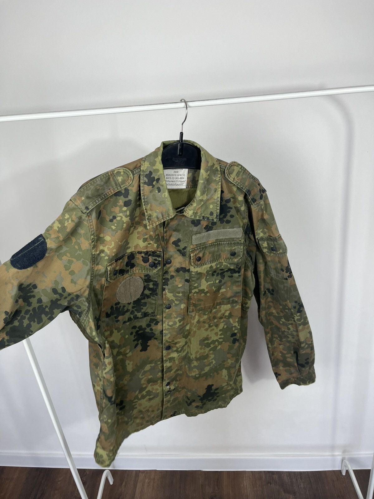 Other German Army Jacket Military Camo 2006 Combat Shirt Coat Size US XL / EU 56 / 4 - 9 Thumbnail