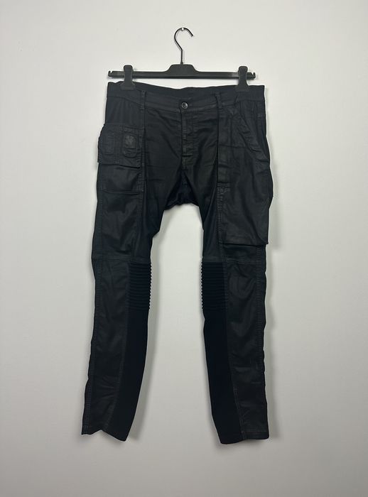 Rick Owens DRKSHDW Waxed Memphis Patch Denim | Grailed