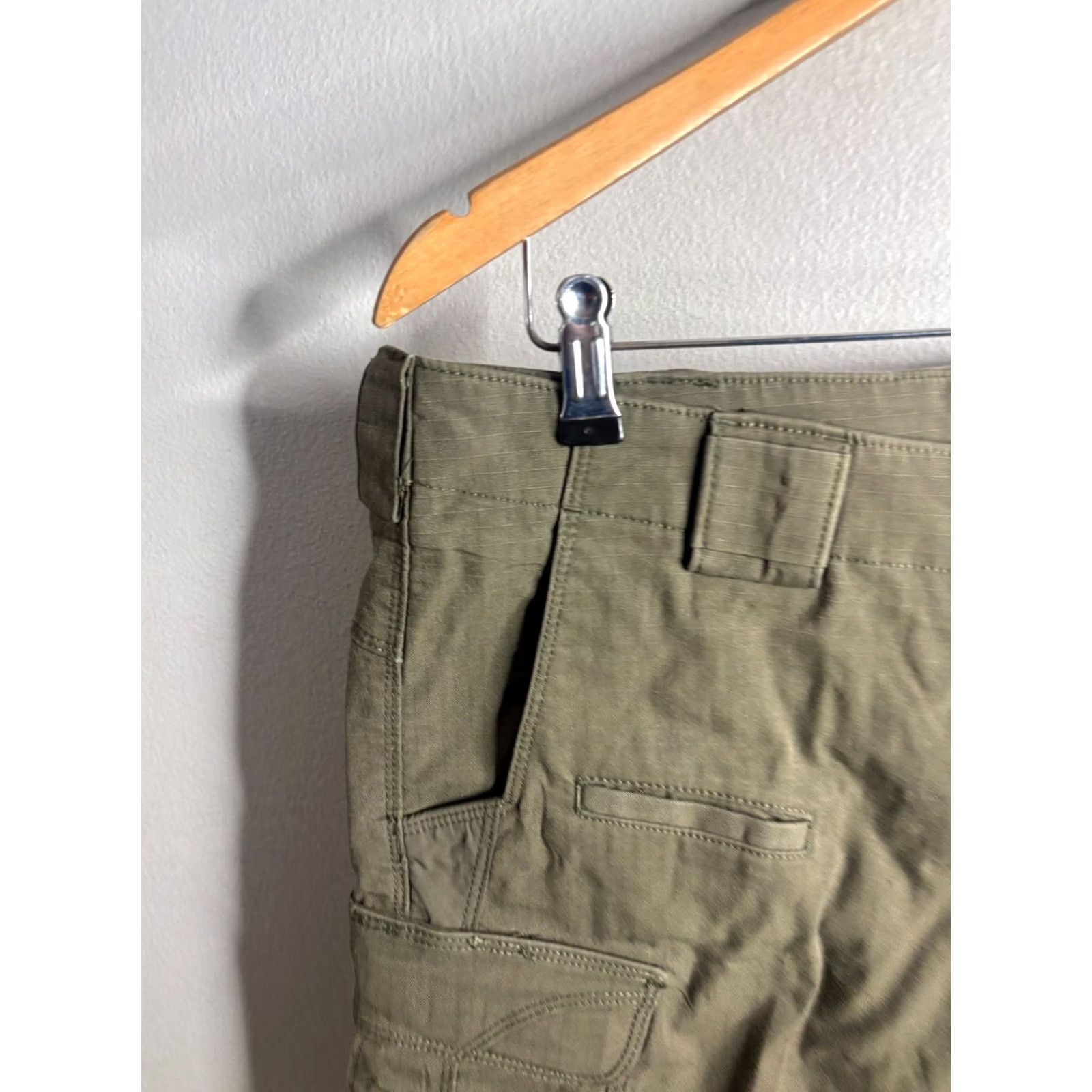 Vintage 5.11 Tactical Pants Womens 18 Regular Green Cargo Ripstop Outdoor Hiking Size 40" / US 18 - 2 Thumbnail