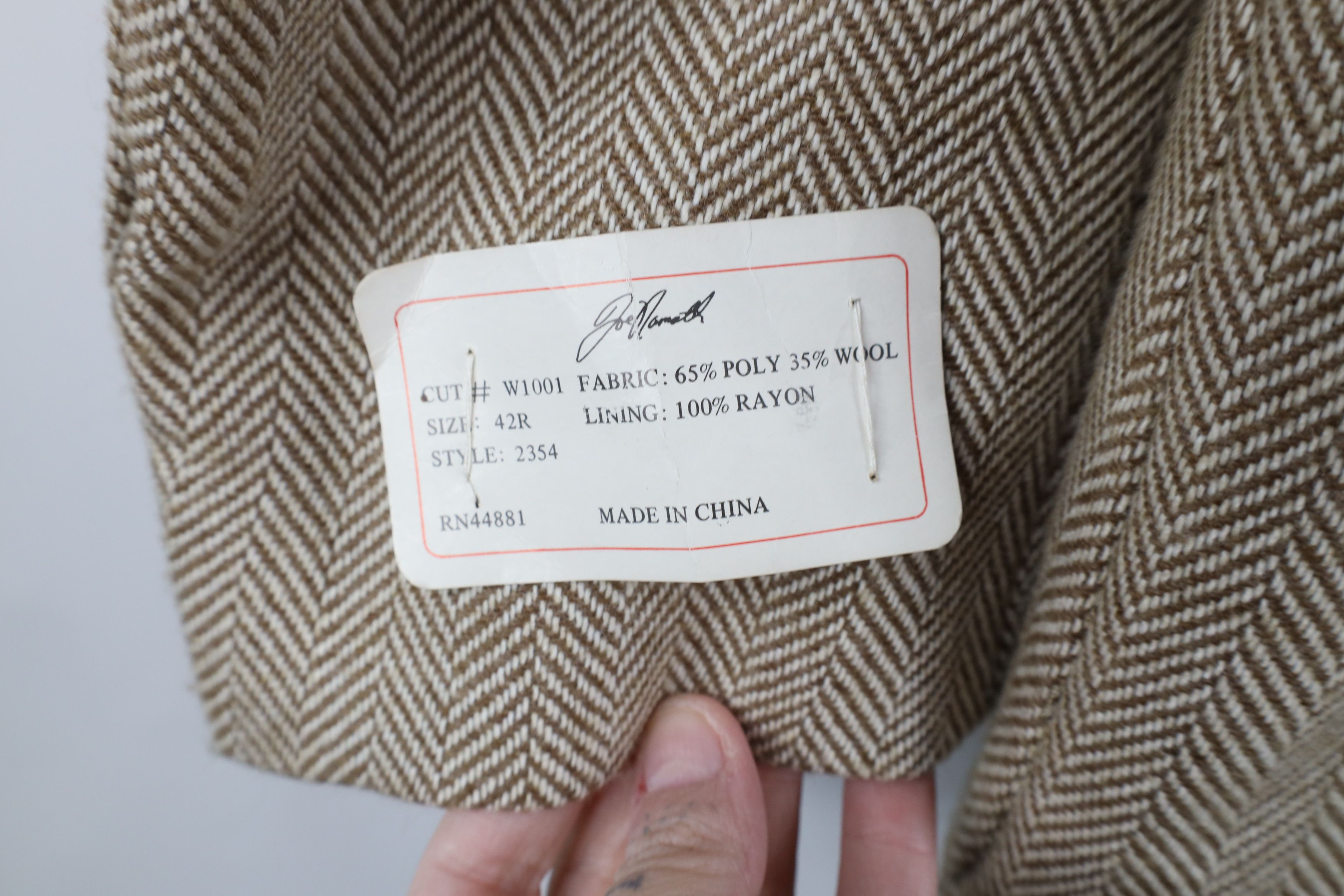 Vintage Deadstock Vintage 70s 80s Streetwear Blazer Suit Jacket Size US L / EU 52-54 / 3 - 12 Thumbnail