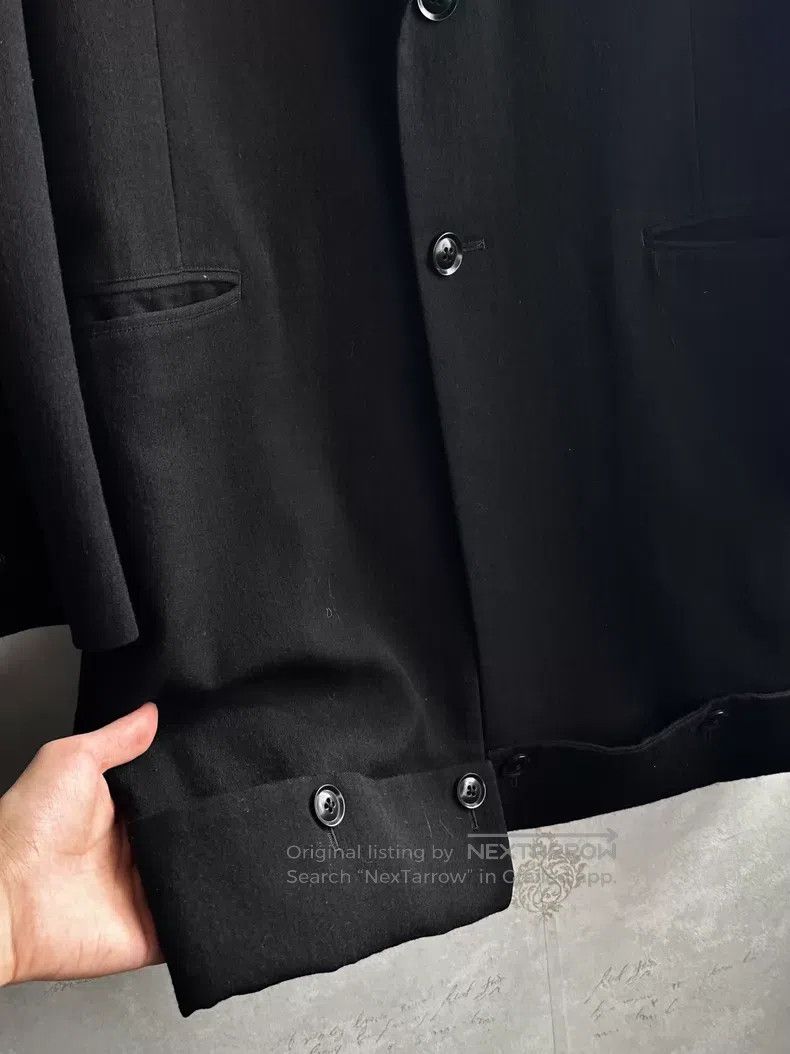 Yohji Yamamoto YOHJI YAMAMOTO Button Fold Overcoat i Size US S / EU 44-46 / 1 - 4 Thumbnail
