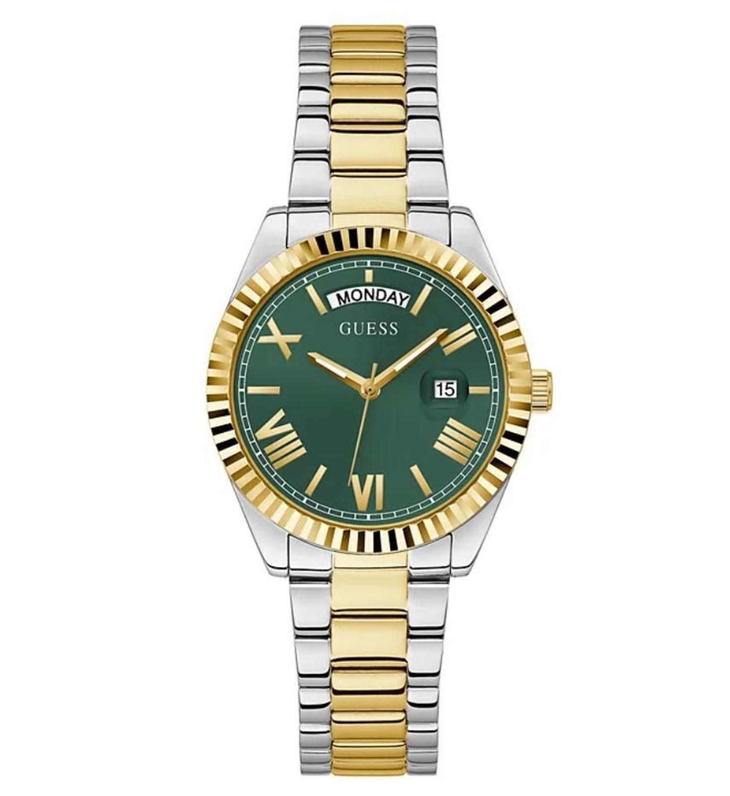 Guess Guess GW0308L5 Wrist Watch Two Tone For Women Size ONE SIZE - 1 Thumbnail