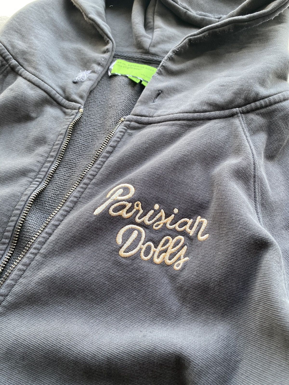 Other × Vintage Virgin Label Sandrine Rose LA Usa Faded Distressed Hoodie Size US M / EU 48-50 / 2 - 9 Thumbnail