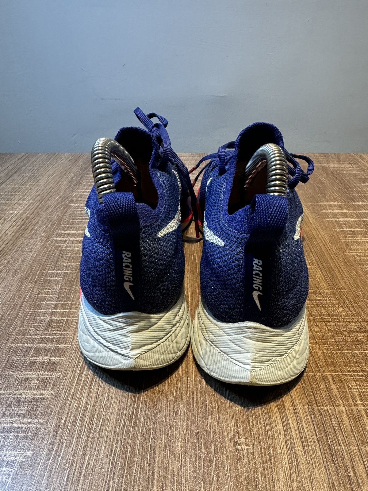 Nike Nike Zoom Vaporfly 4% Flyknit Mens Size 6 Blue Running Shoes Size US 6 / EU 39 - 4 Thumbnail