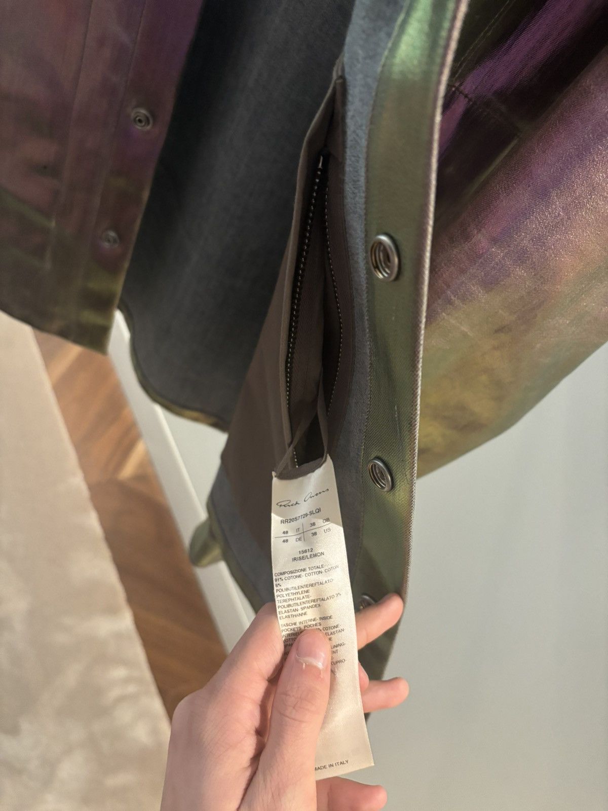 Rick Owens Rick Owens SS20 RICK OWENS “TECUATL” Shirt Size US M / EU 48-50 / 2 - 4 Thumbnail