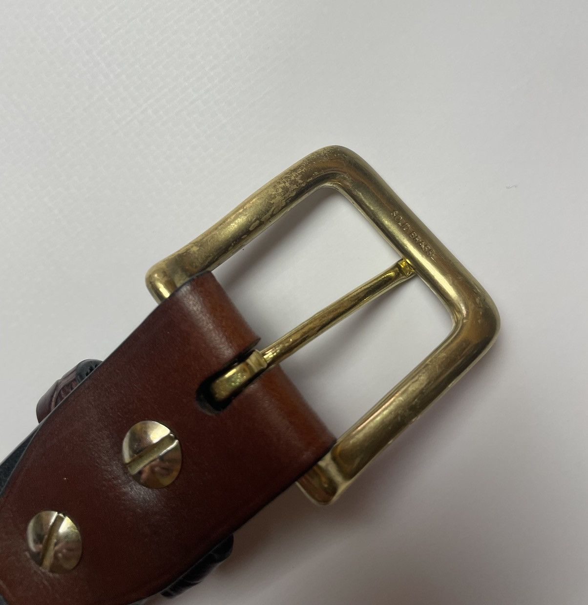 Genuine Leather × Hysteric Glamour Henry Bucks Australia Saltwater Crocodile Leather Belt Size ONE SIZE - 7 Thumbnail