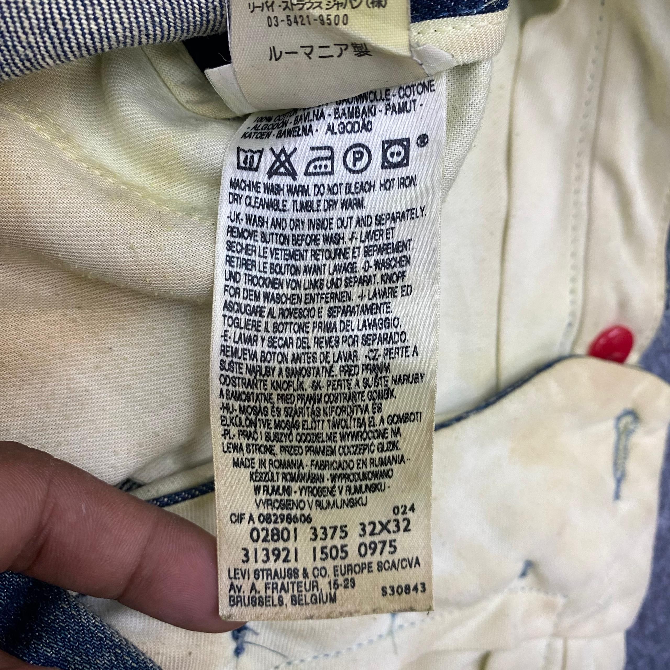 Japanese Brand 💥Best Offer💥Vintage Levis Distressed Denim Size US 32 / EU 48 - 16 Thumbnail