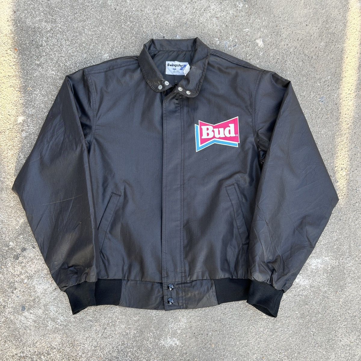 Vintage Budweiser Rolling Stones 1989 Jacket Size US M / EU 48-50 / 2 - 2 Thumbnail