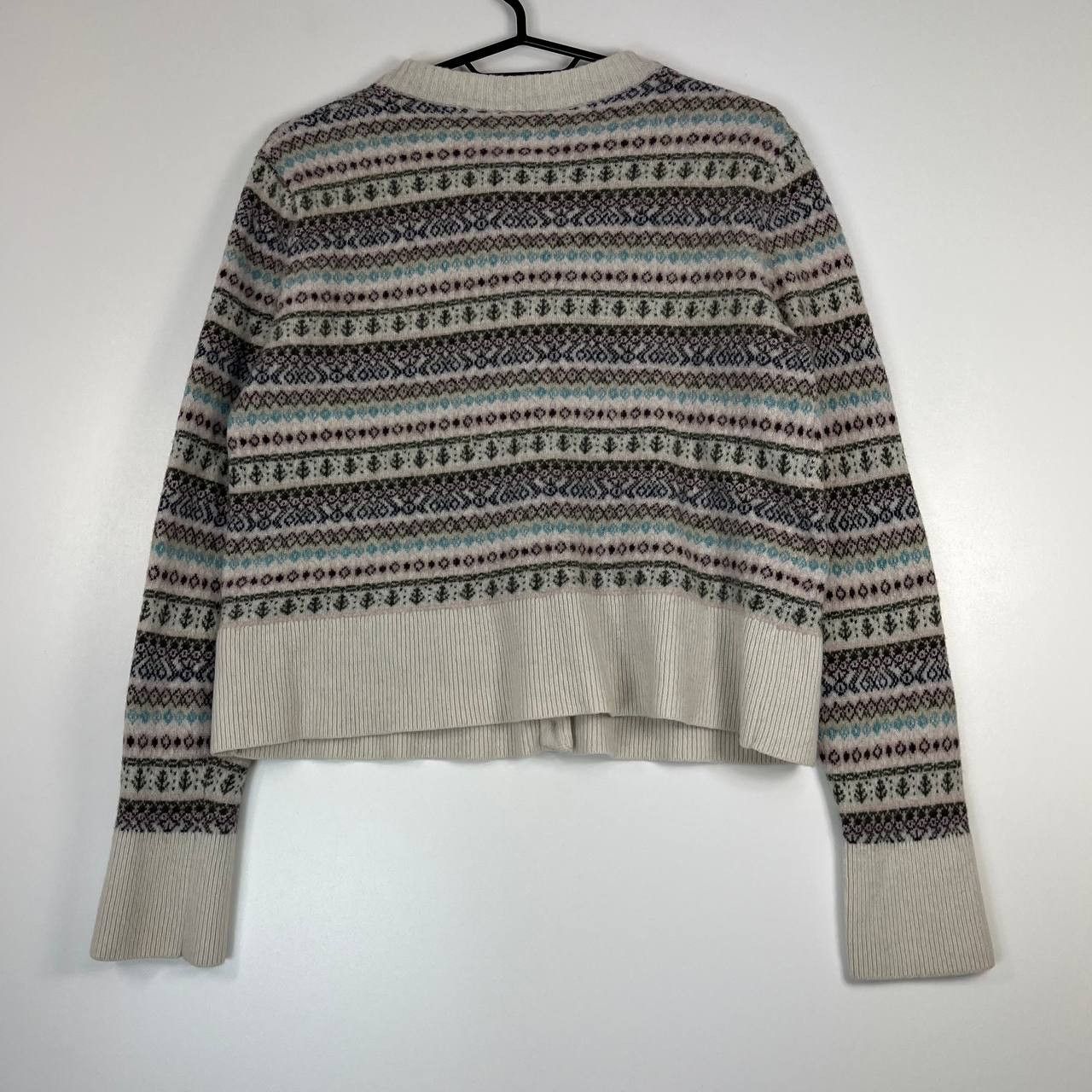 Barbour Barbour Peak Fair Isle Wool Knit Cardigan Button Size Uk 12 Size M / US 6-8 / IT 42-44 - 7 Thumbnail