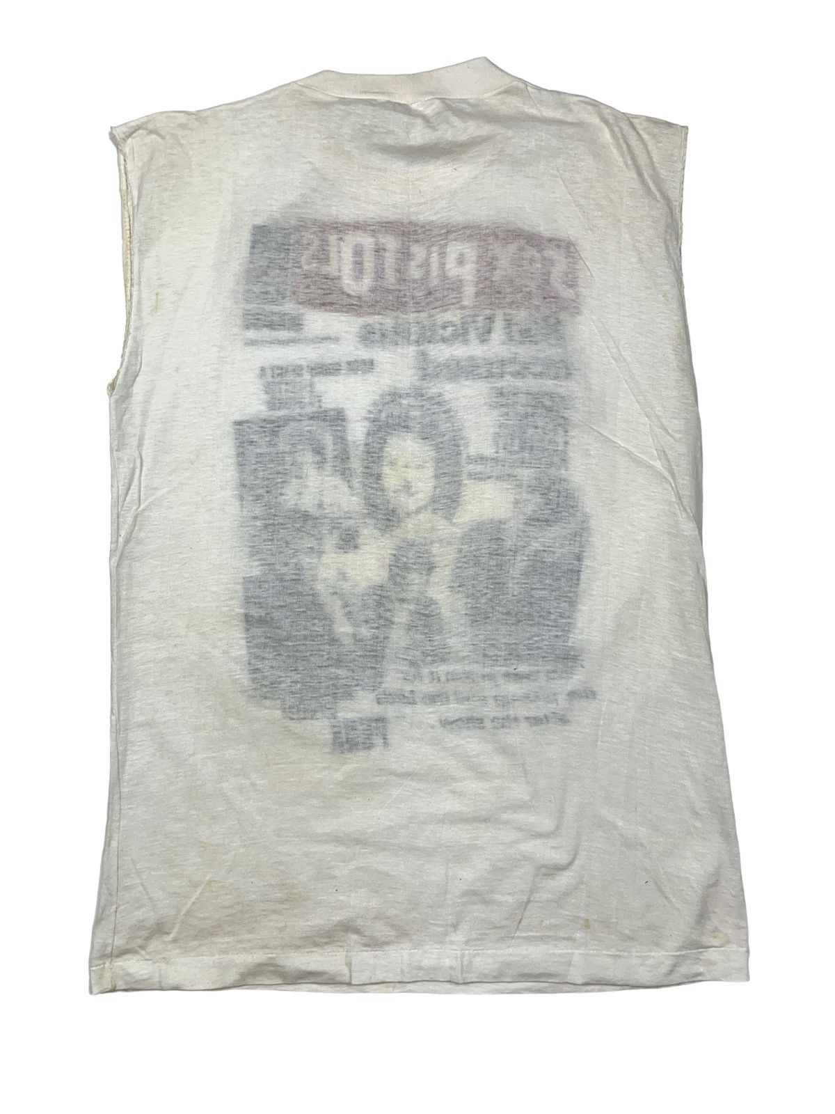 Band Tees Vintage 80s Sid Vicious Accused Sex Pistols Punk Tank Top Size US M / EU 48-50 / 2 - 10 Thumbnail