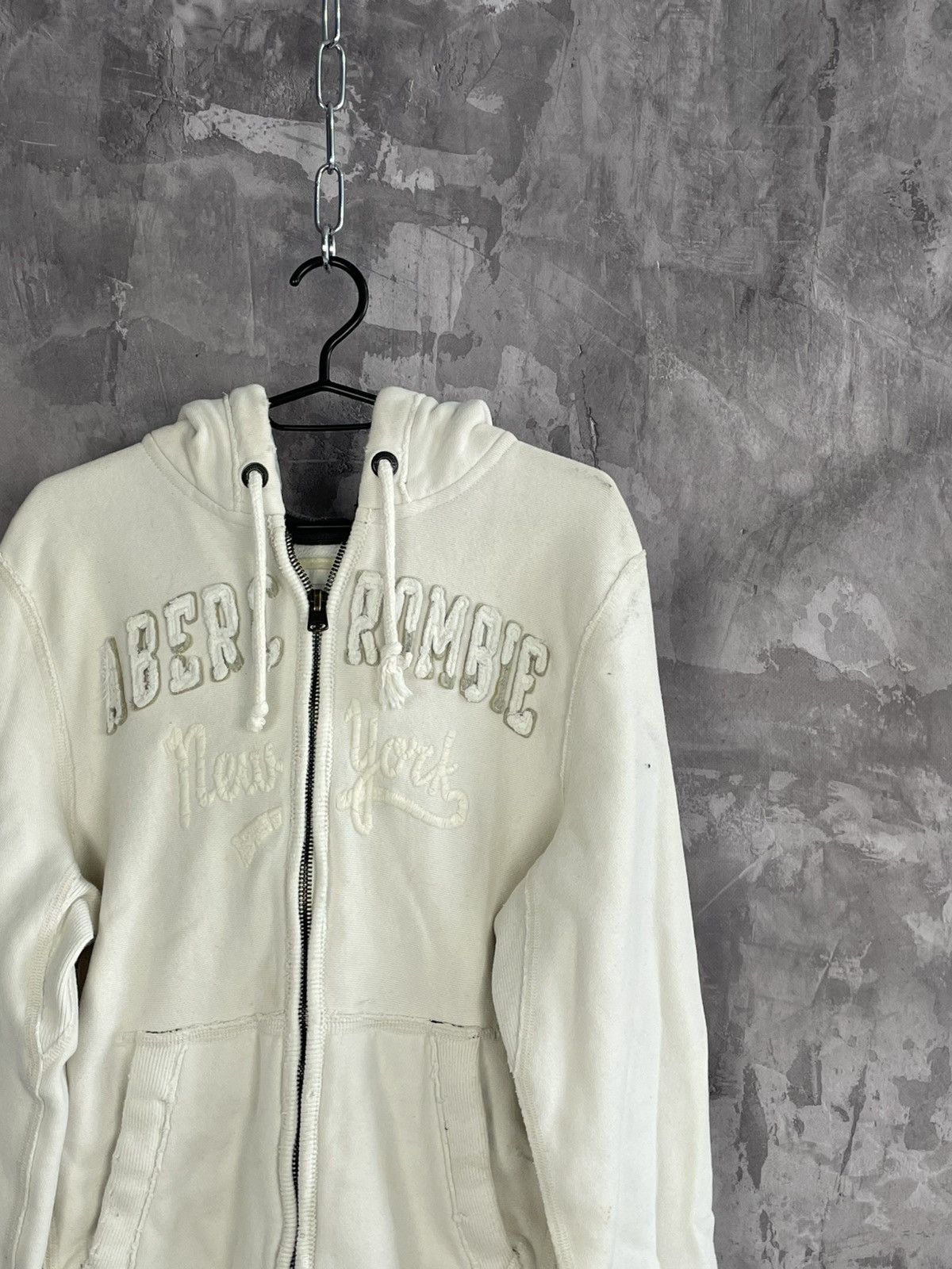 Abercrombie & Fitch Abercrombie Zip Up Hoodie LGB Style Size M / US 6-8 / IT 42-44 - 4 Thumbnail