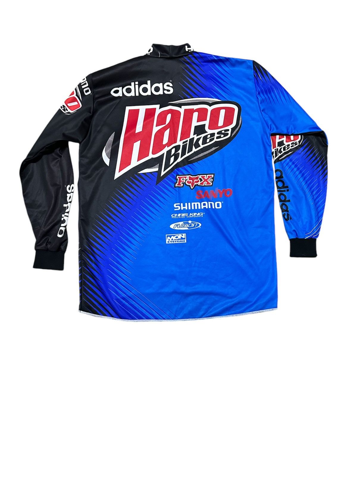 Adidas Vtg Verge Haro Bikes BMX jersey Size US L / EU 52-54 / 3 - 2 Thumbnail