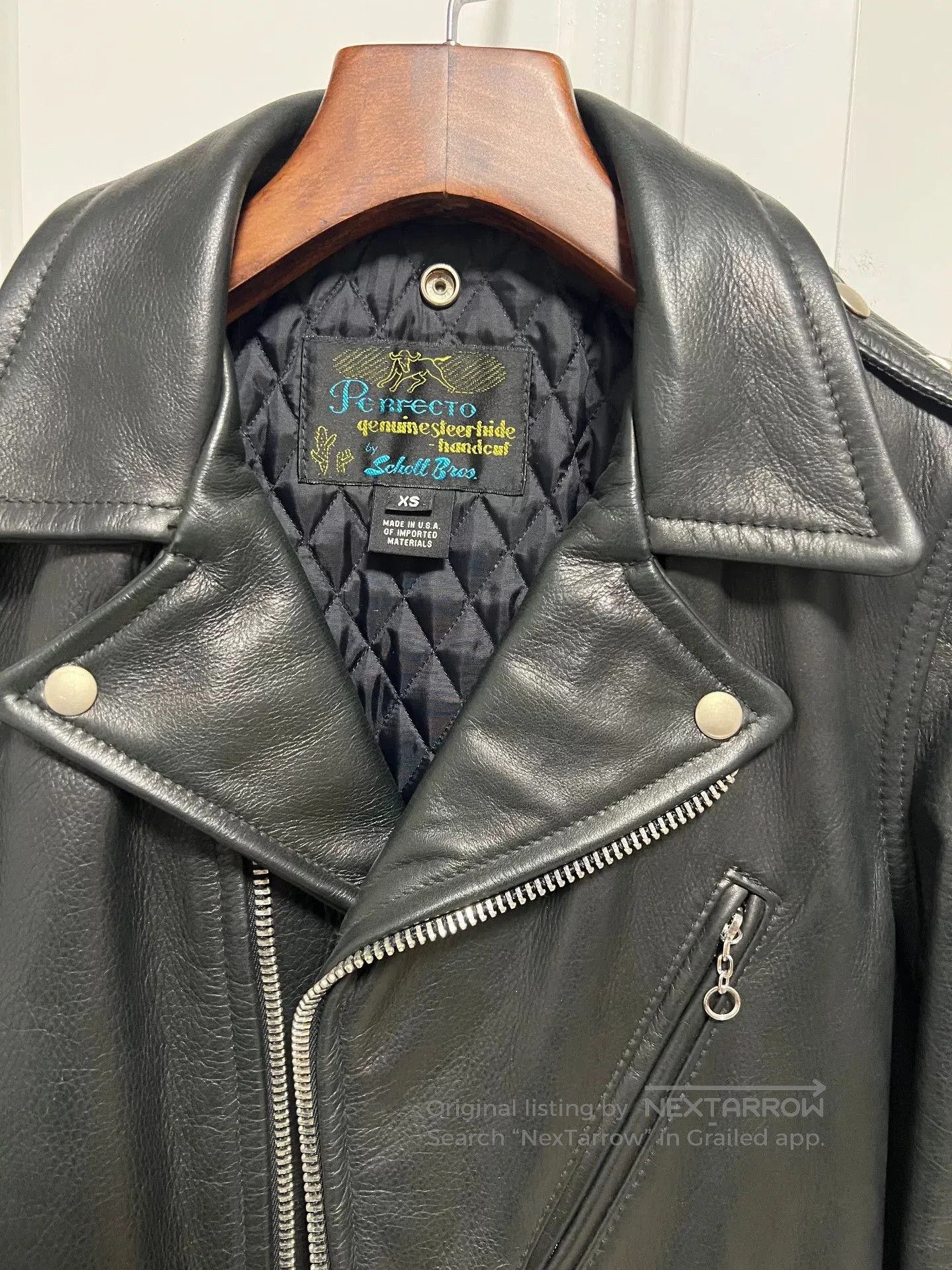 Schott Schott NYC 1950 Limited Leather Jacket. Size US XS / EU 42 / 0 - 2 Thumbnail