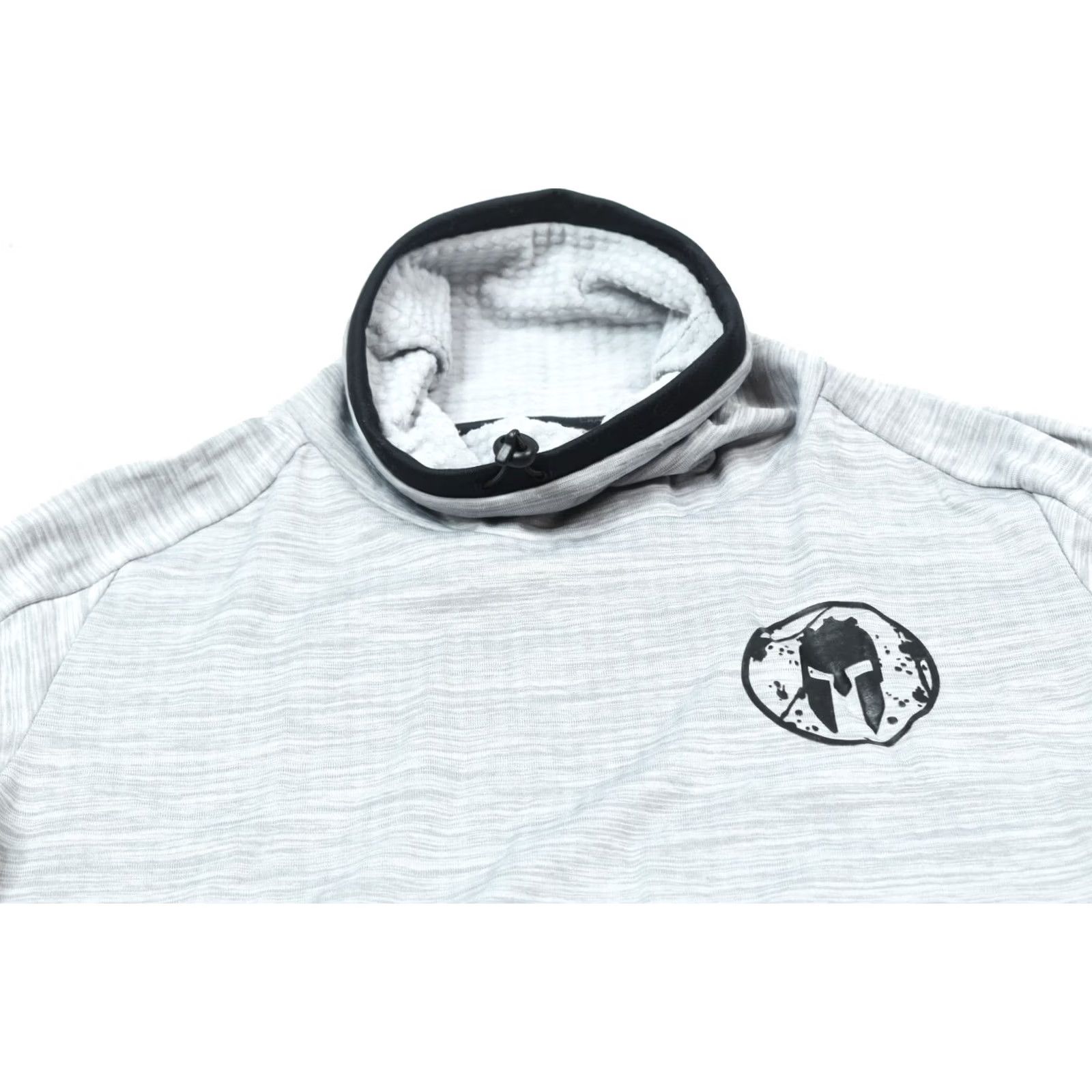 Vintage Craft Spartan Race Grid Fleece Athletic Top Mens L Gray Long Sleeve Mock Top Size US L / EU 52-54 / 3 - 3 Thumbnail