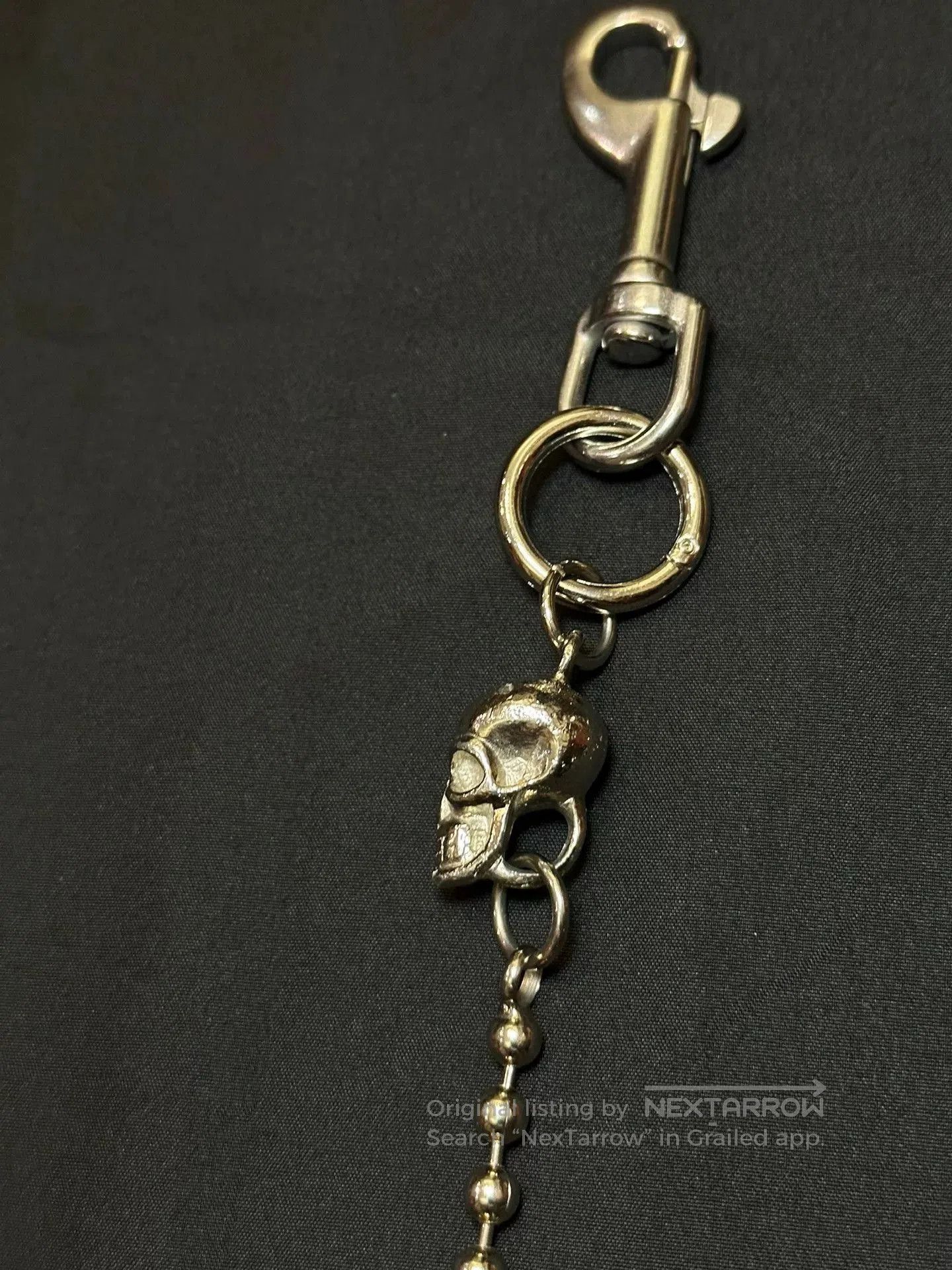 Vintage vintage skull bead chain from the 90s. Size ONE SIZE - 5 Thumbnail