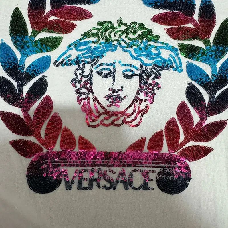 Versace Versace Men's White Cotton Medusa T-shirt . Size US M / EU 48-50 / 2 - 3 Thumbnail