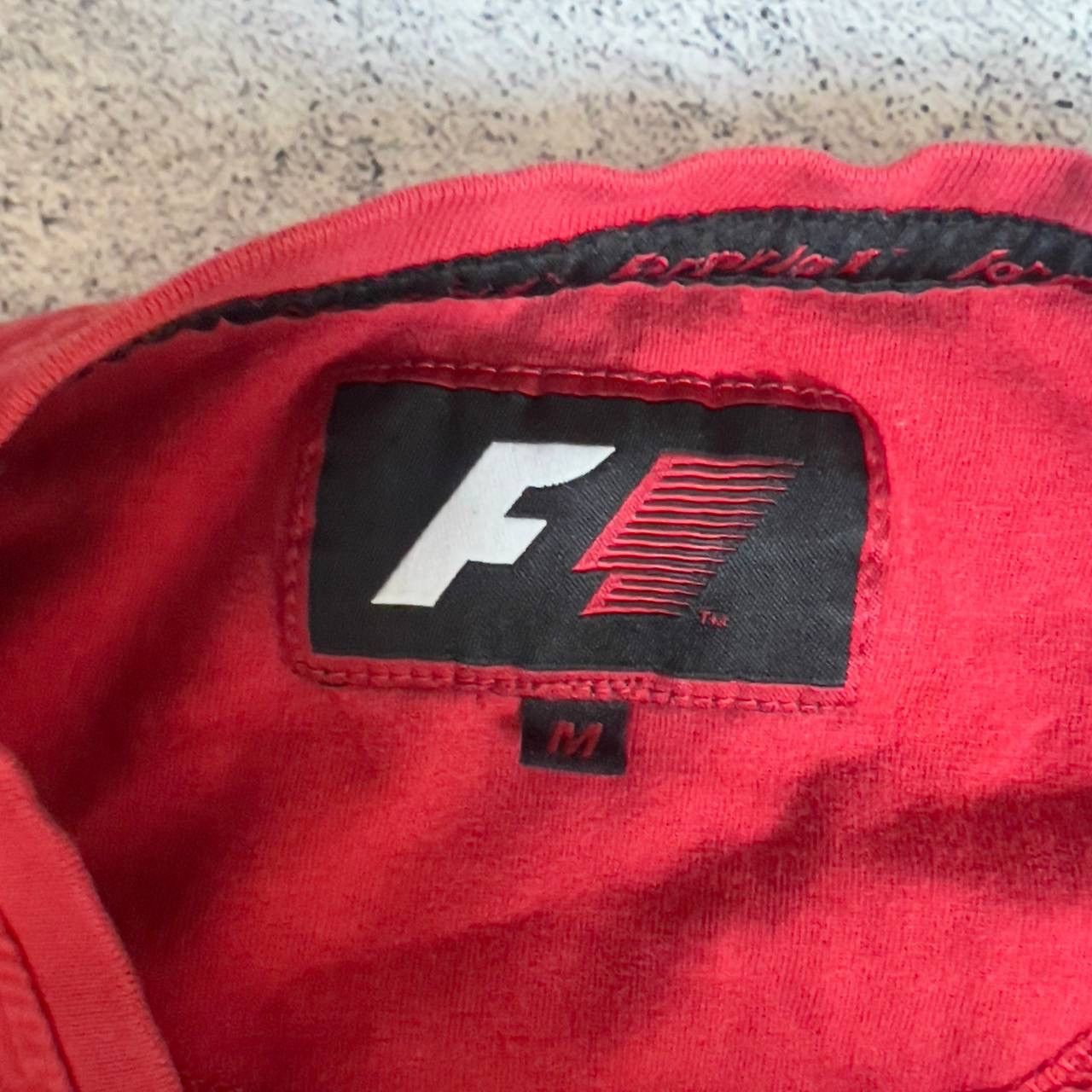 Formula 1 Formula 1 F1 Tee Men's Size M Cotton Red Short Sleeve ` Size US M / EU 48-50 / 2 - 4 Thumbnail