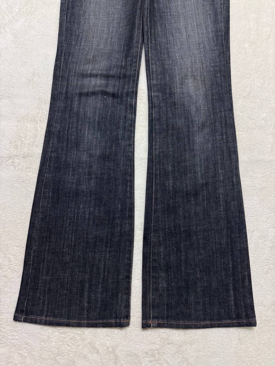 Japanese Brand FLARE Vintage Uniqlo Mudwash Bell Bottom Distressed Jeans Size US 26 / EU 42 - 8 Thumbnail