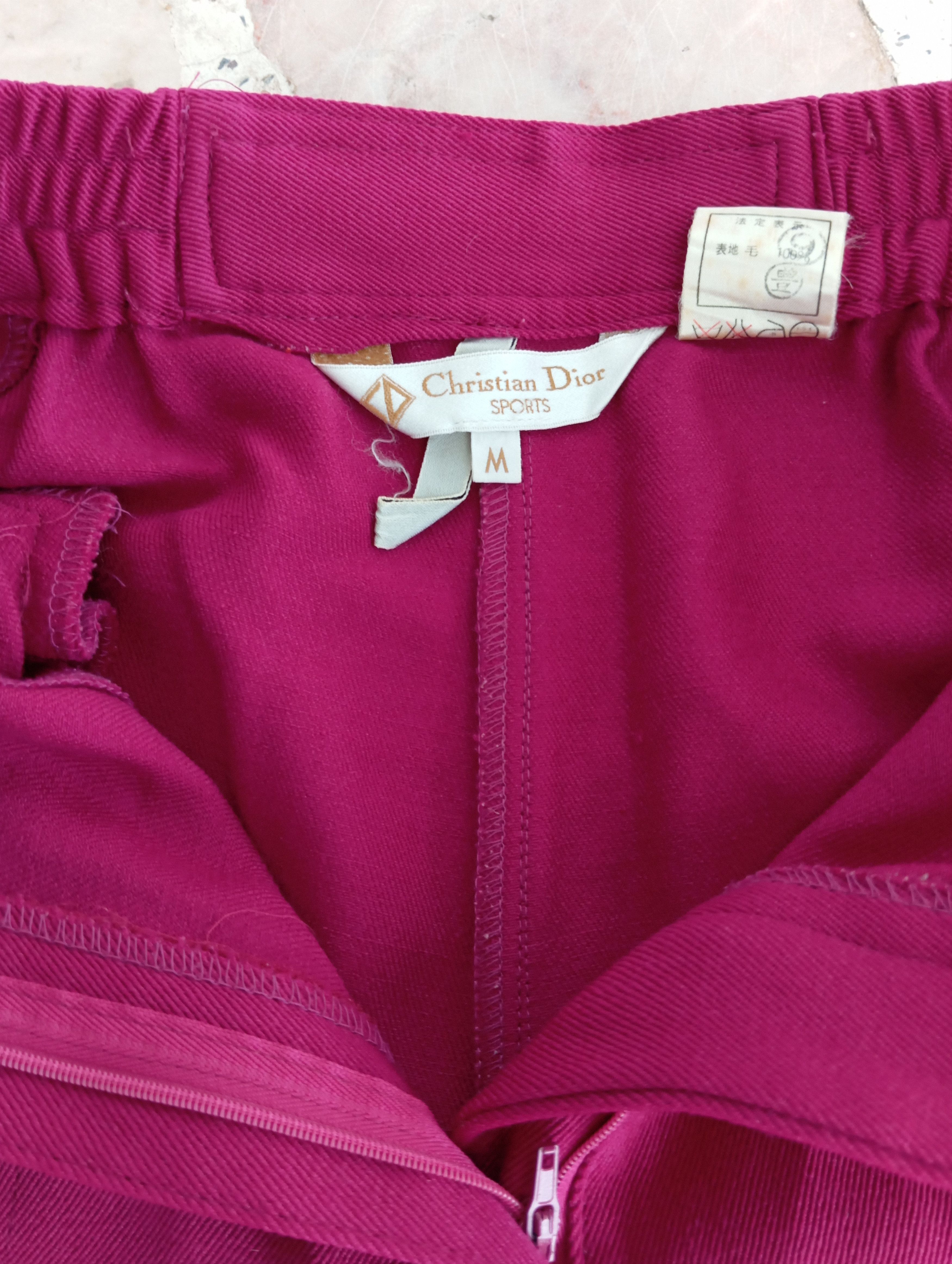 Christian Dior Monsieur Christian Dior Slack with buckle Size 22" - 5 Thumbnail