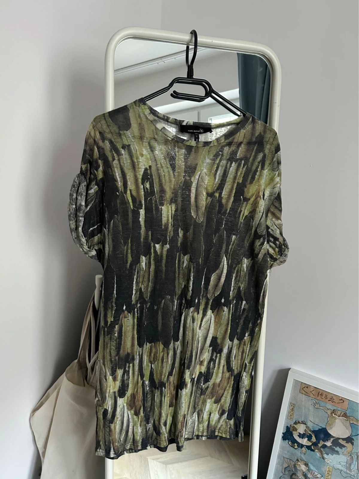 Isabel Marant Isabel Marant Feather Top Blouse Size S / US 4 / IT 40 - 1 Thumbnail