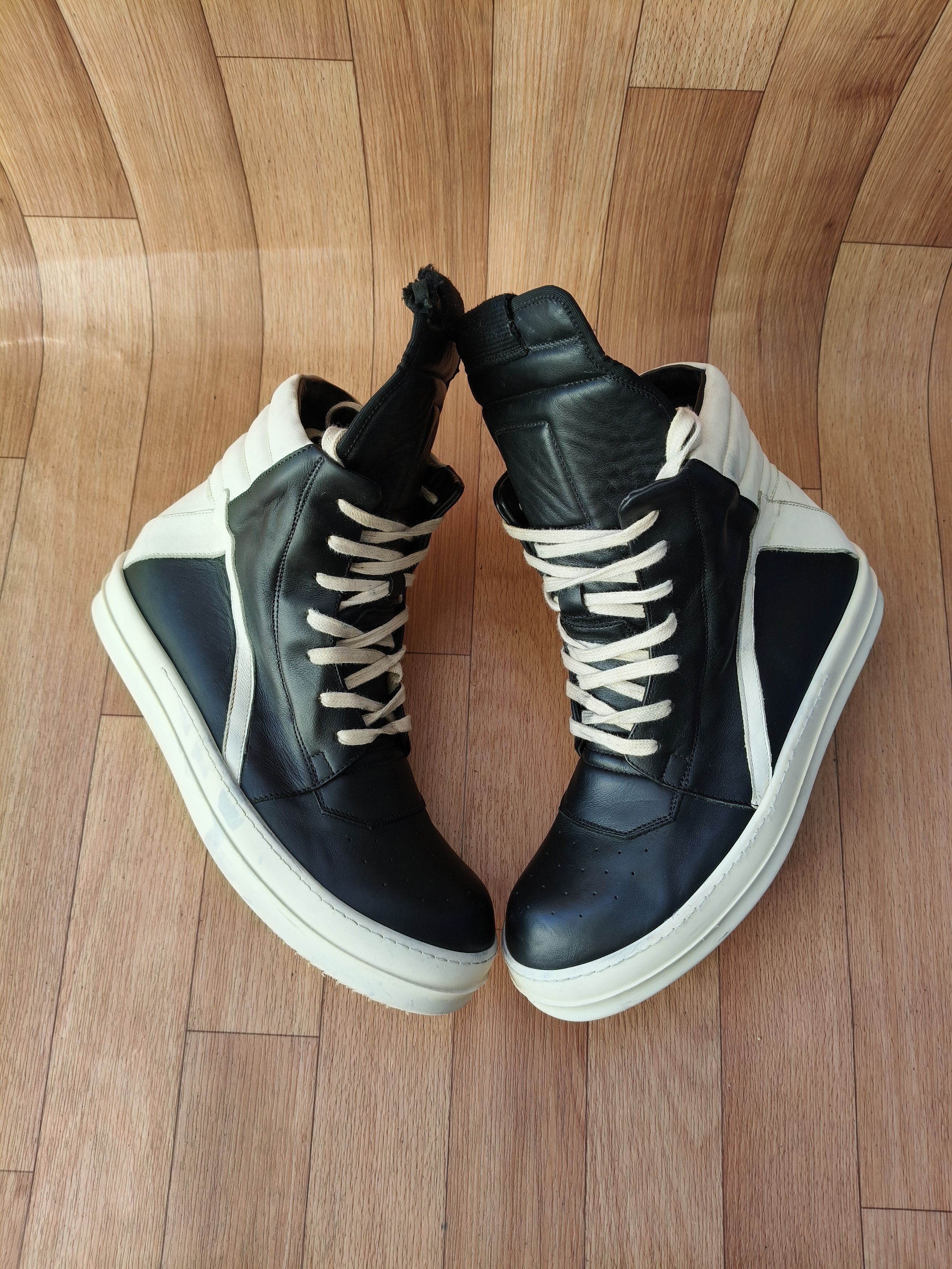 Rick Owens 🕷️💥 2012 mainline pink code Geobasket Size US 9 / EU 42 - 7 Thumbnail