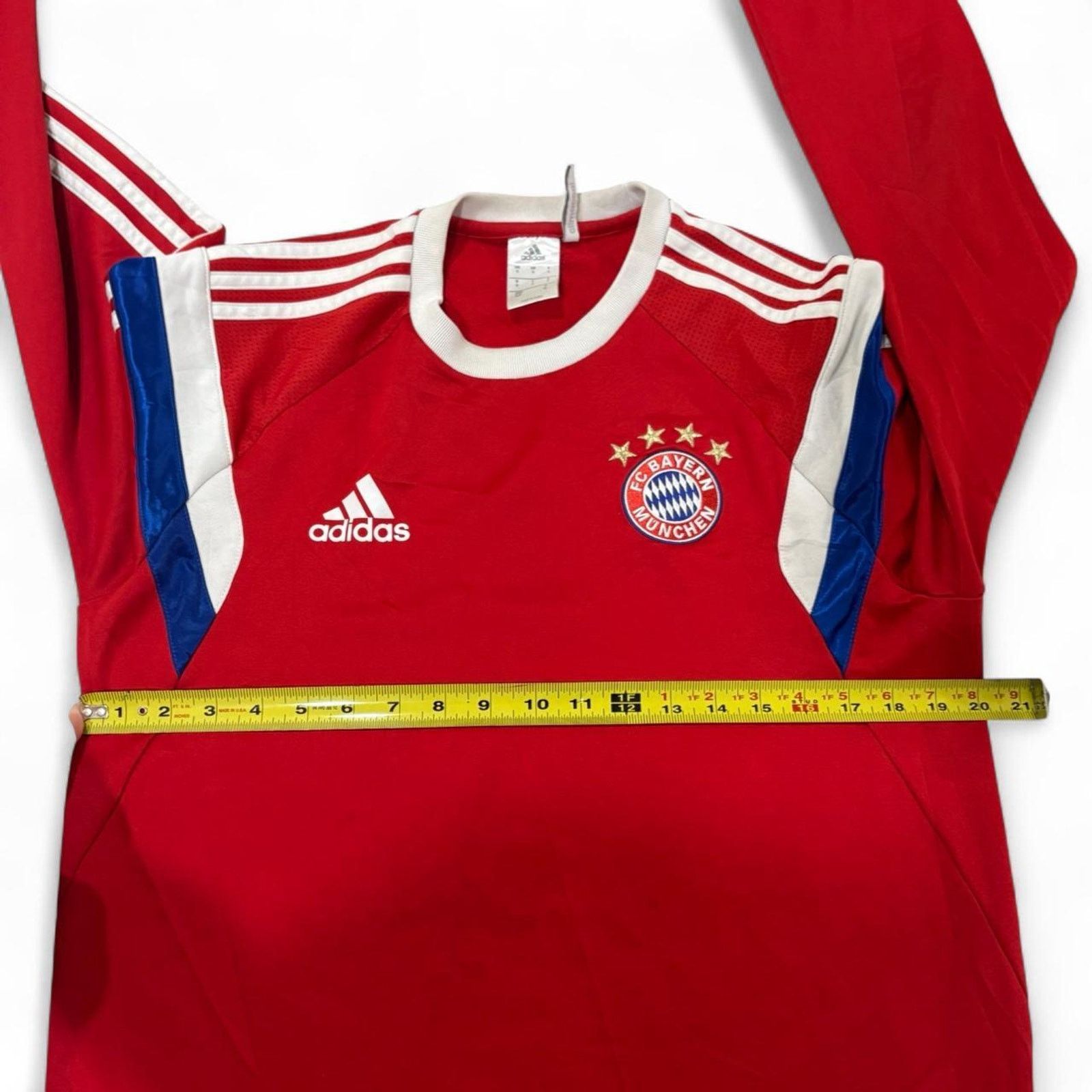 Adidas Adidas bayern munich long sleeve football train drill shirt Size US XL / EU 56 / 4 - 6 Thumbnail