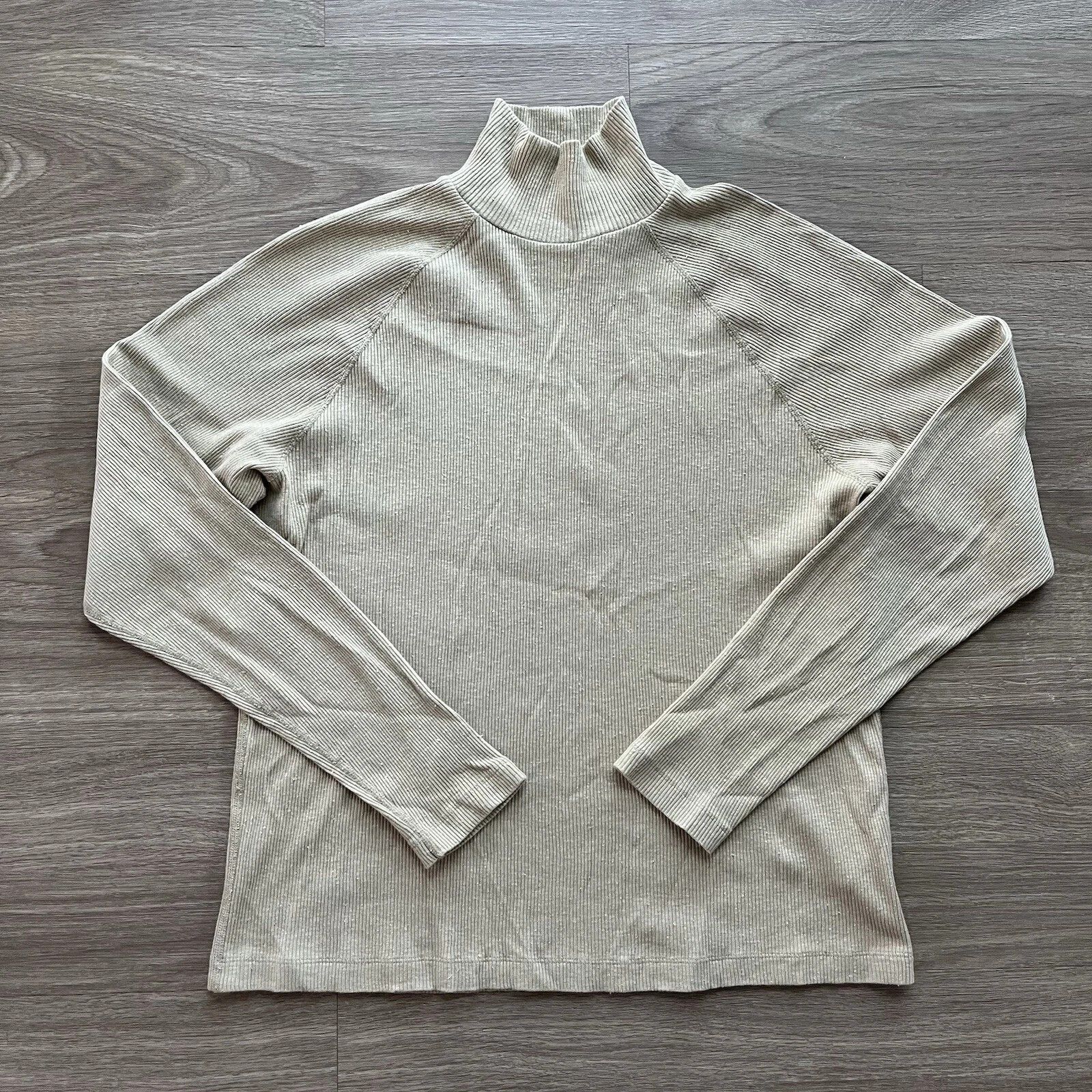 Our Legacy Our Legacy Splash Ribbed Raglan Mock Neck Turtleneck Size US M / EU 48-50 / 2 - 1 Thumbnail