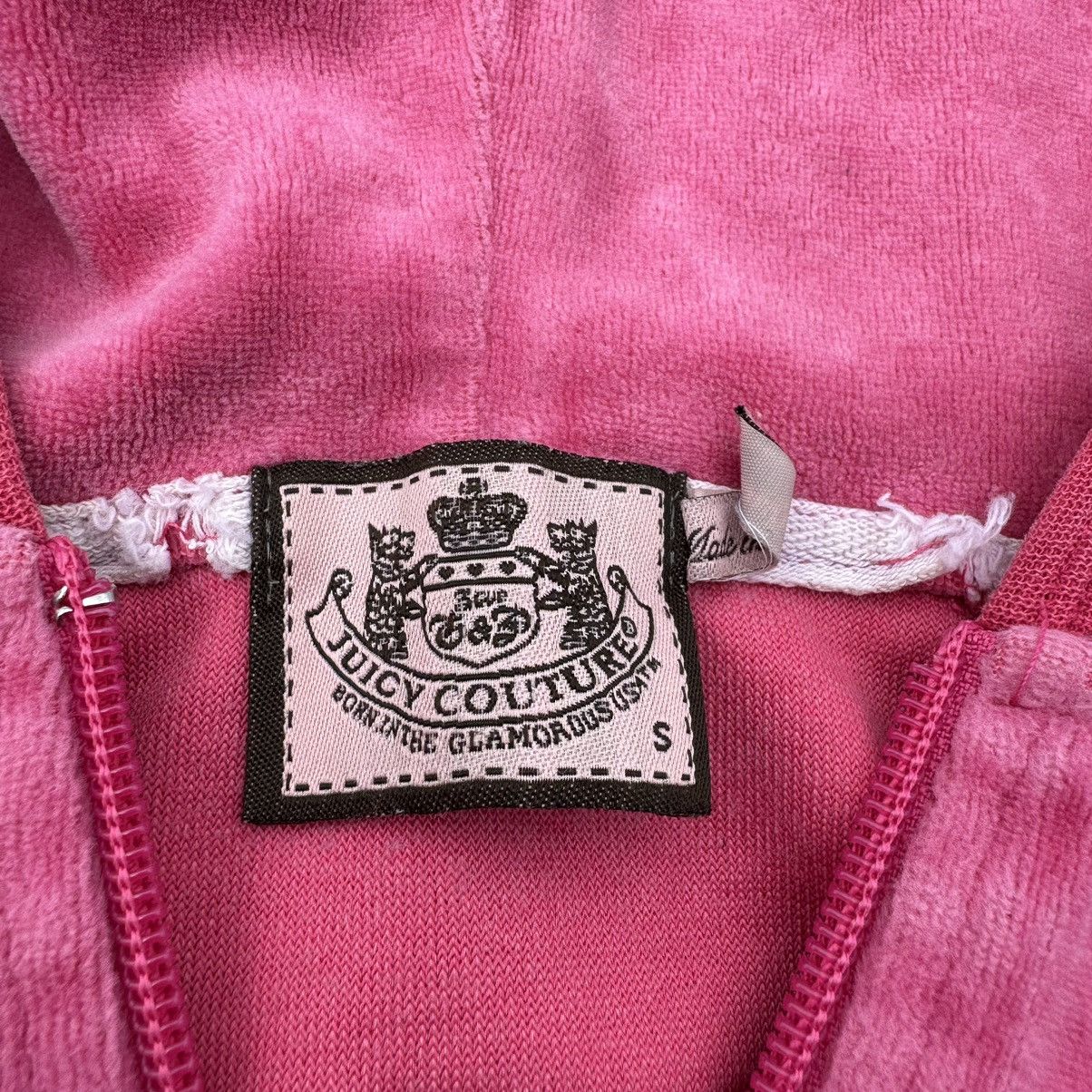 Vintage vintage juicy couture zip hoodie big logo rare style Size S / US 4 / IT 40 - 7 Thumbnail