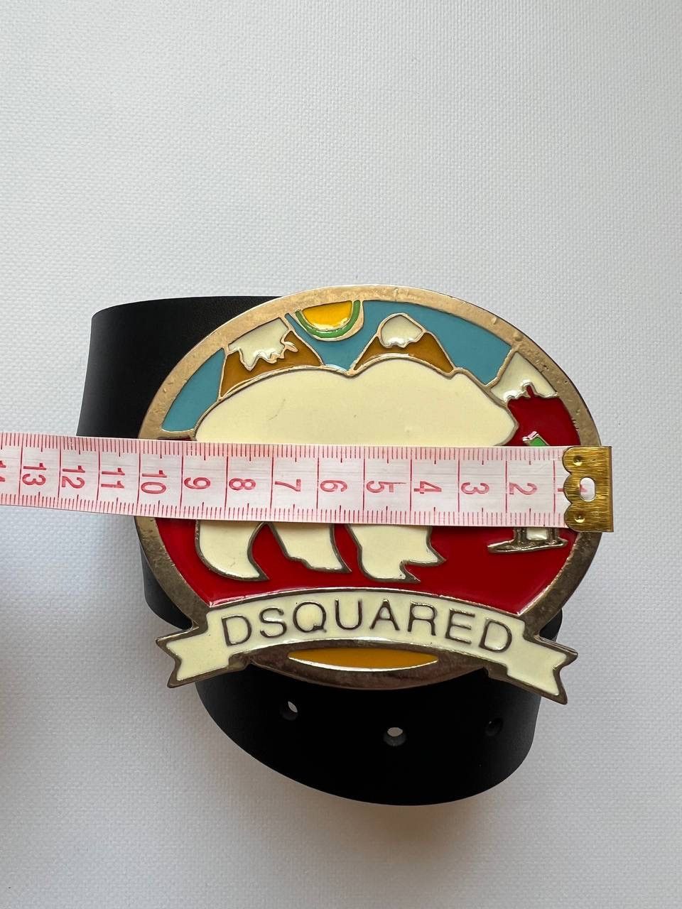 Dsquared2 × Japanese Brand × Vintage Vintage Dsquared2 leather belt Bear big buckle Dsquared Size ONE SIZE - 3 Thumbnail