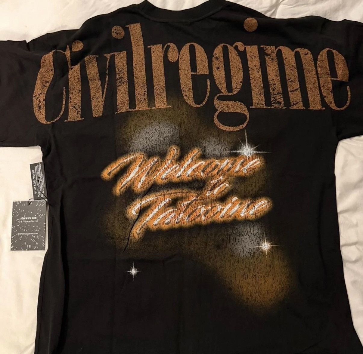 Civil Regime RARE Civil Regime x Star Wars “Welcome to Tatooine” Tee Size US L / EU 52-54 / 3 - 2 Thumbnail